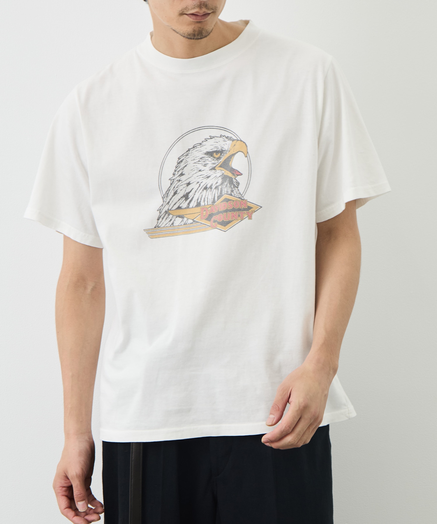 別注 HARD SP加工20/-天竺レギュラーT(DAVIDSON COUNTY) REMI RELIEF