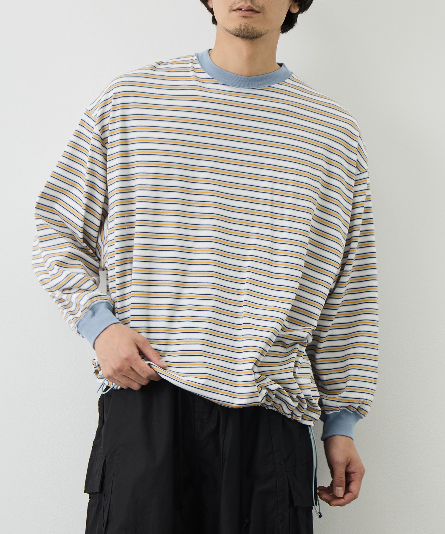 Balloon Border Long-sleeve T-Shirt is-ness