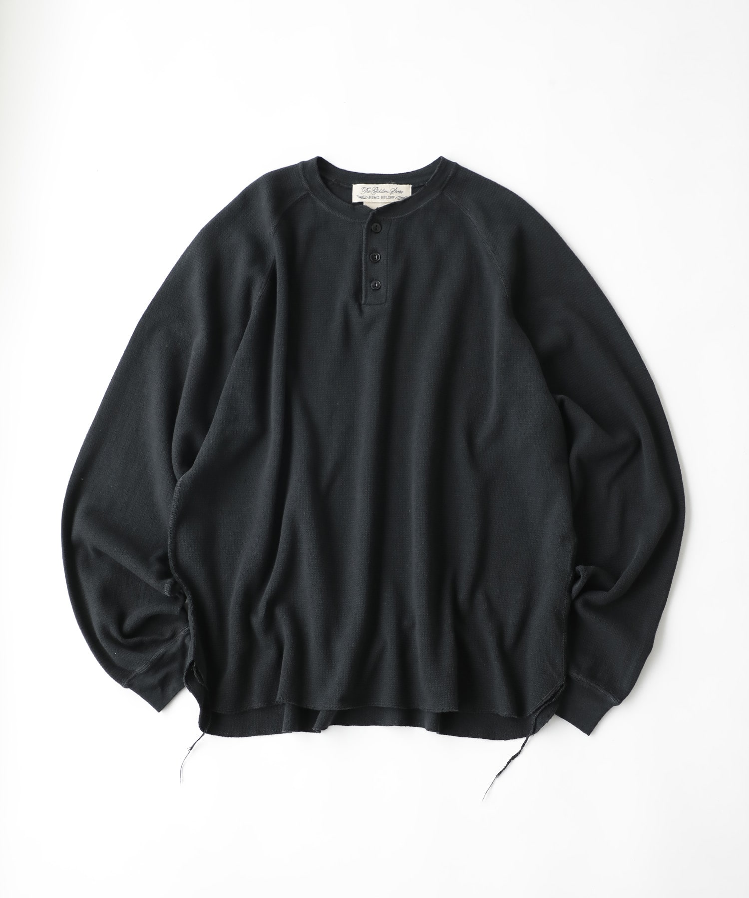 WタックラグランヘンリーネックロンT REMI RELIEF