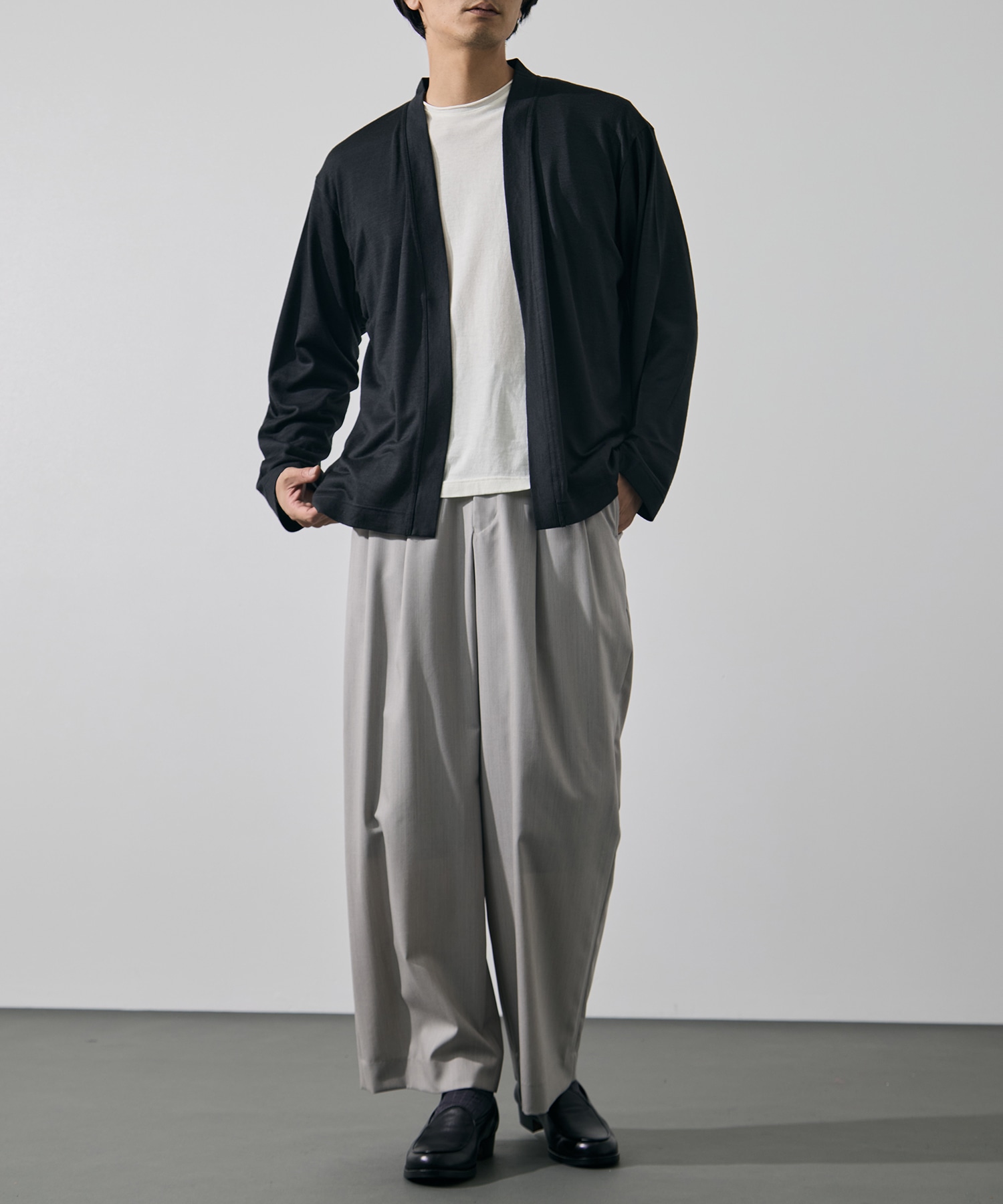 Button-less Cardigan WRAPINKNOT