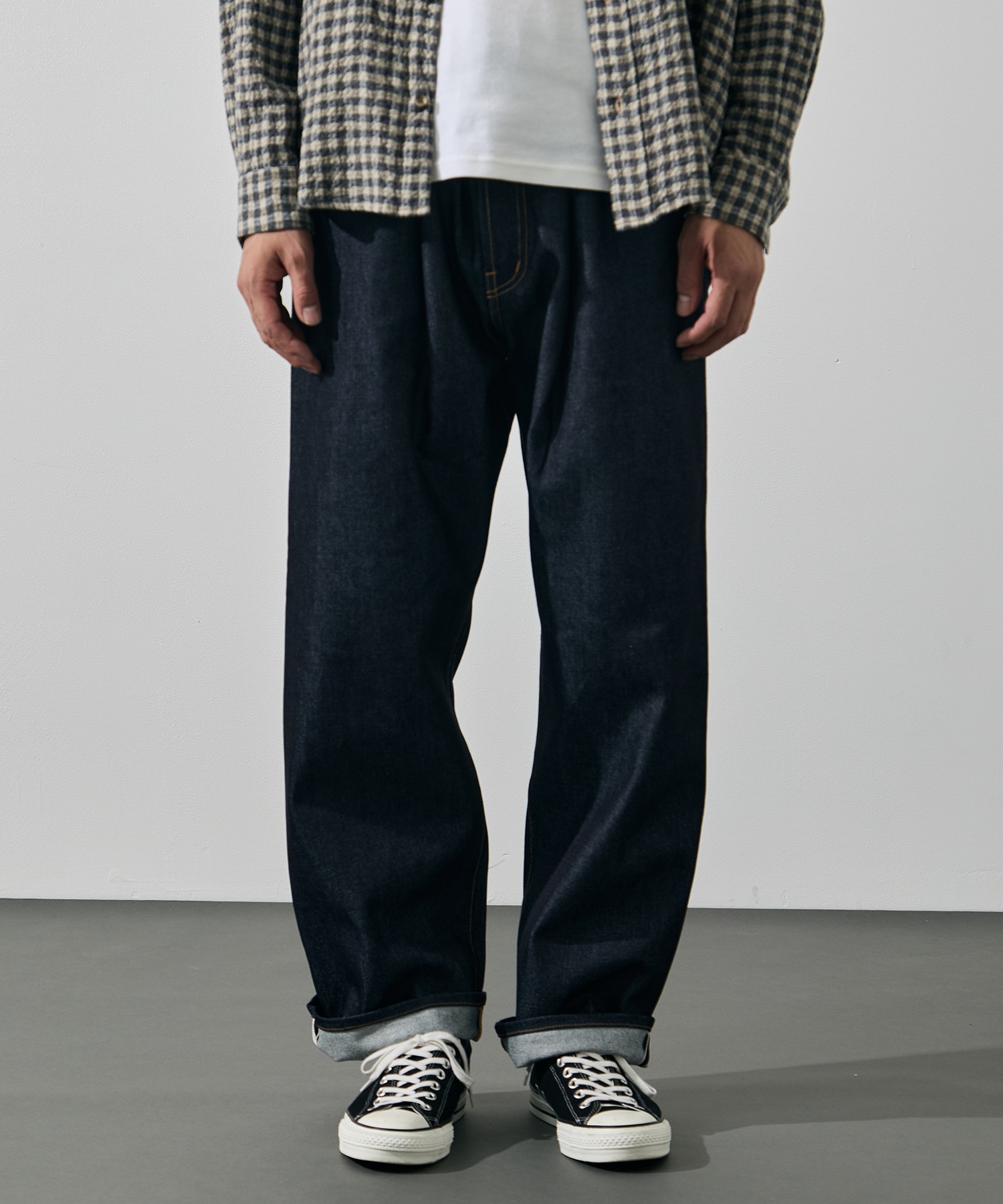 Selvedge 5-Pocket One-Wash Denim Pants is-ness