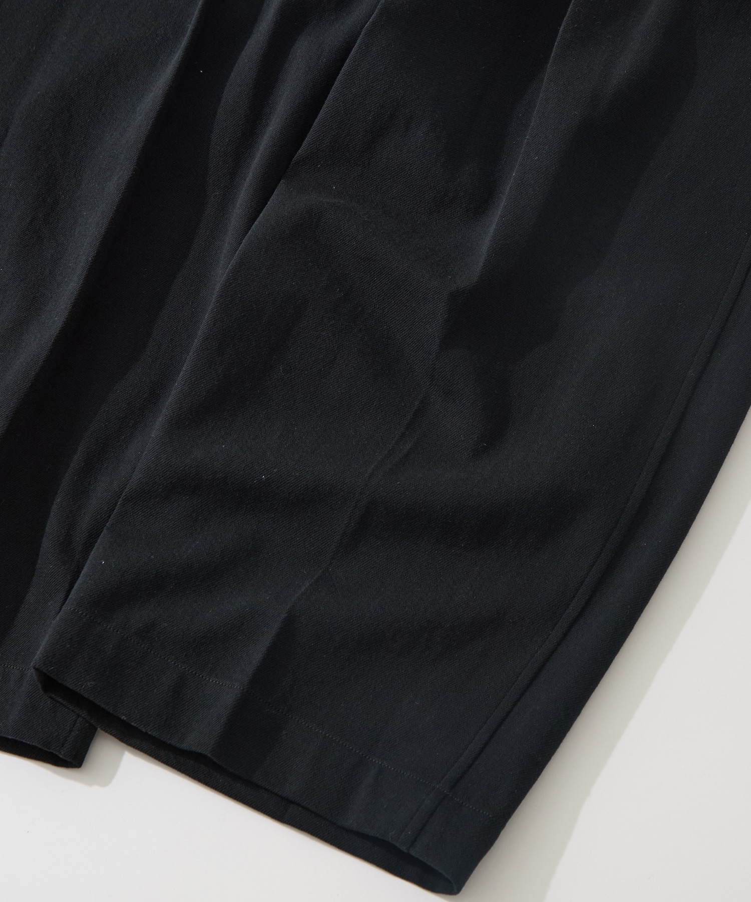 Denim-Leather Belted Trousers blurhms