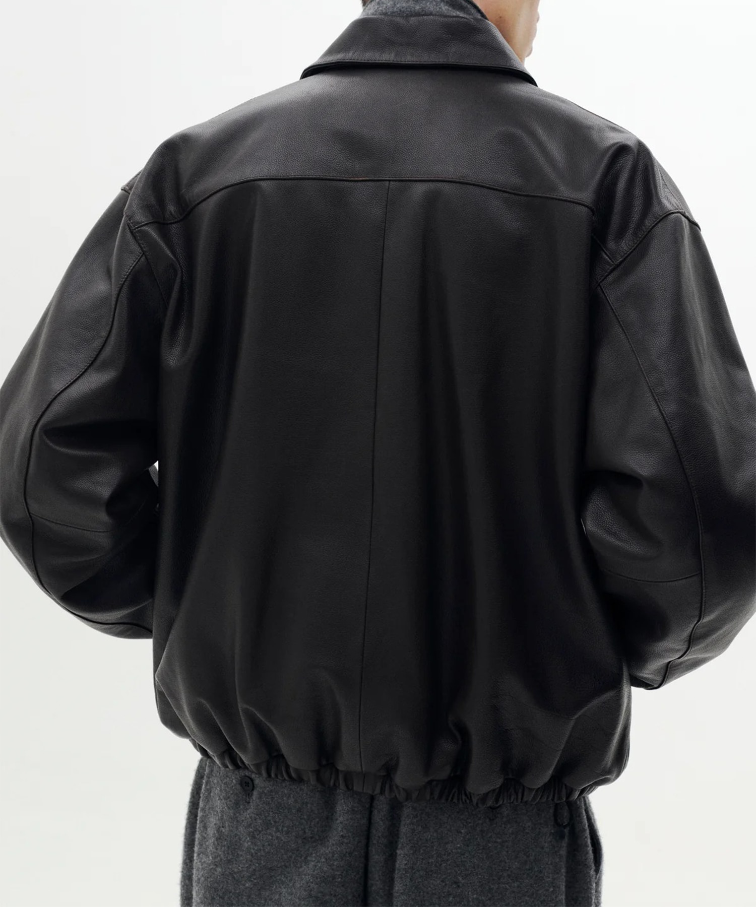 Calf Leather Sports Jacket YOKE