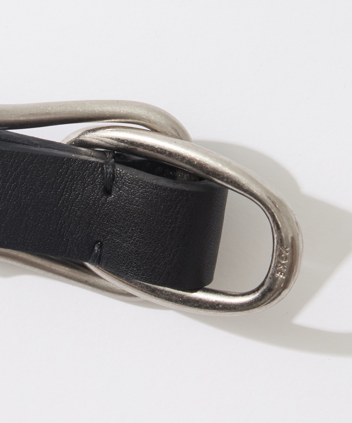 Double Buckel Leather Belt YOKE