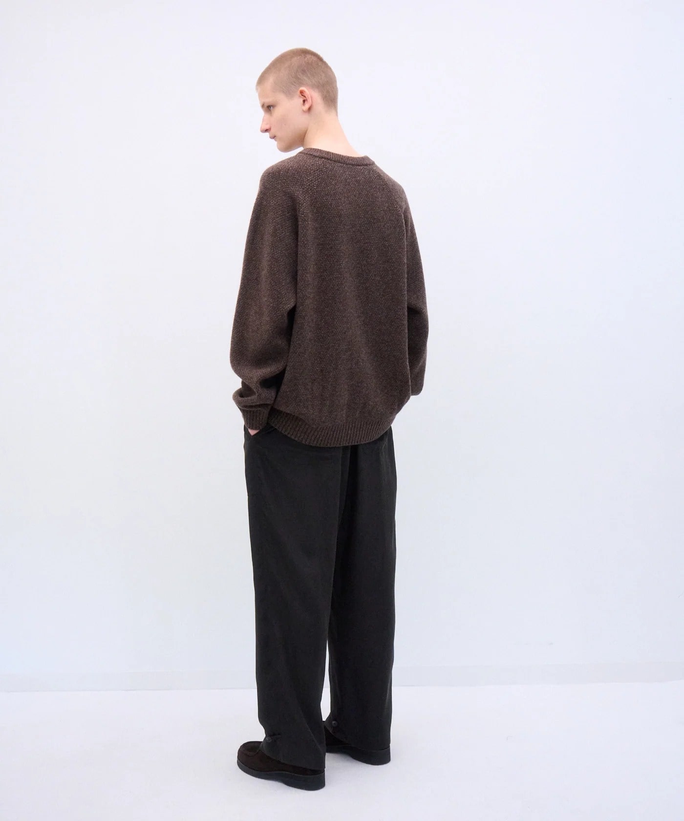 LAMBS WOOL CREWNECK SWEATER ATON