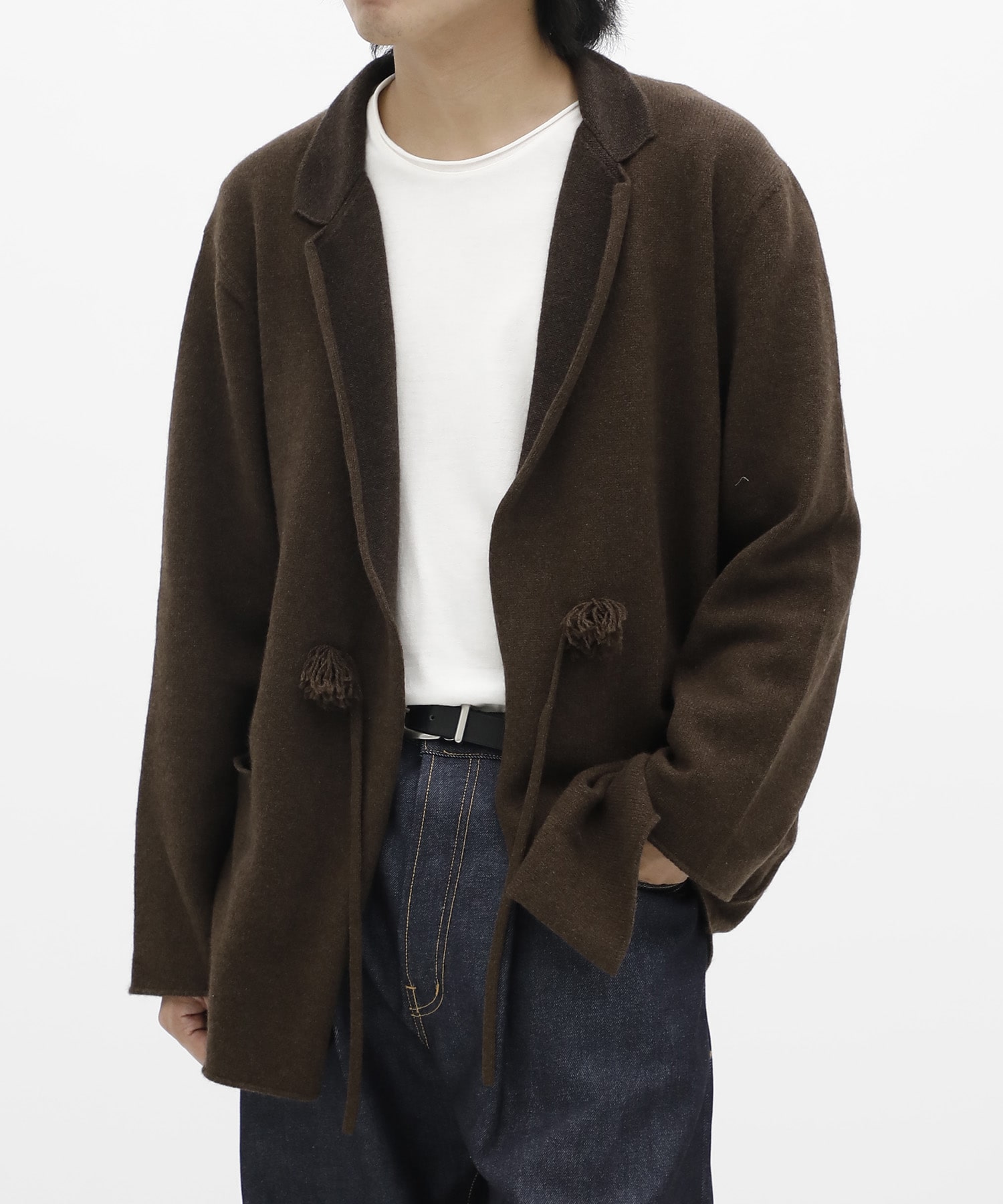 Yak Merino Knit Jacket blurhms