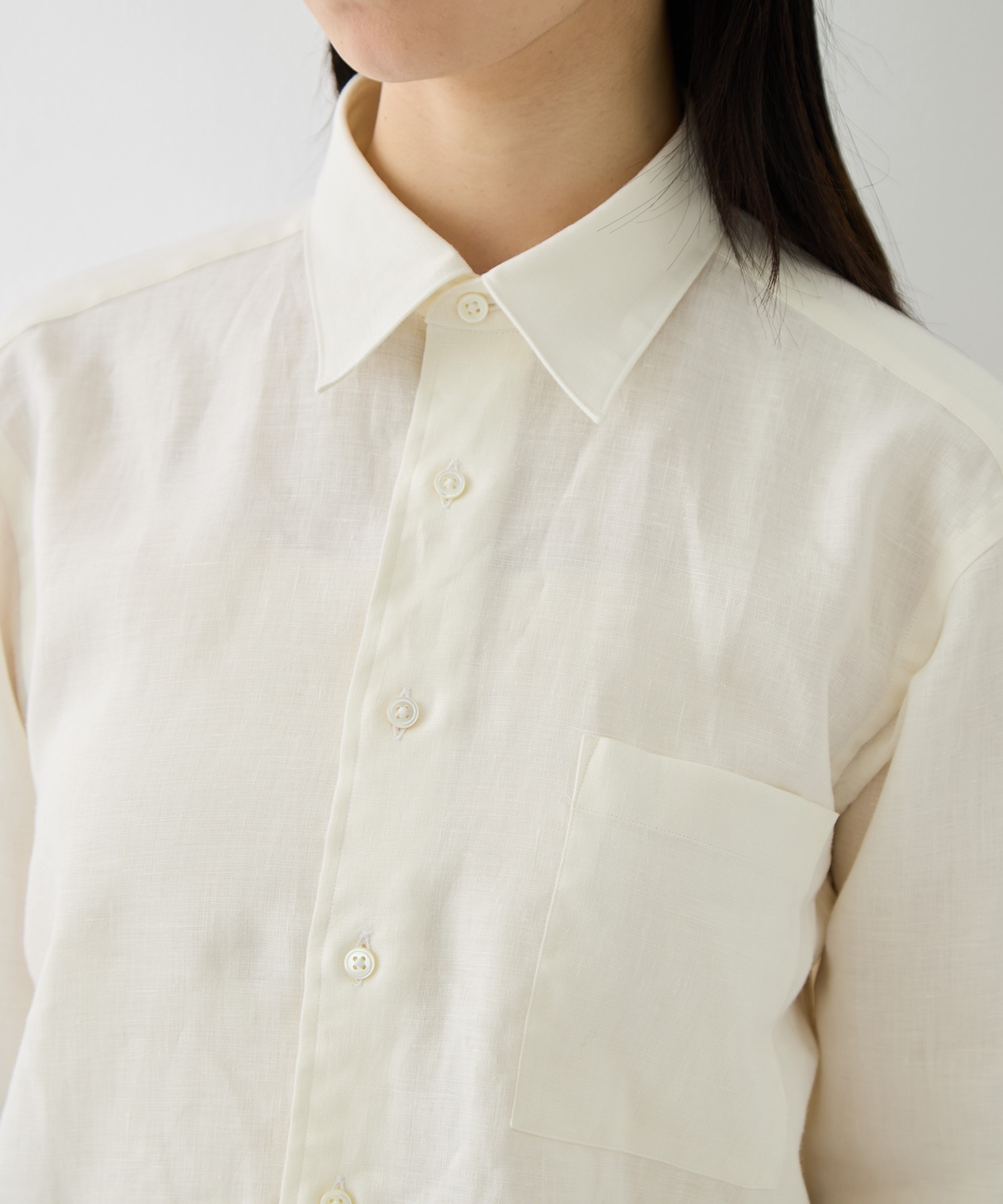 LINEN STANDARD SHIRT FUJI