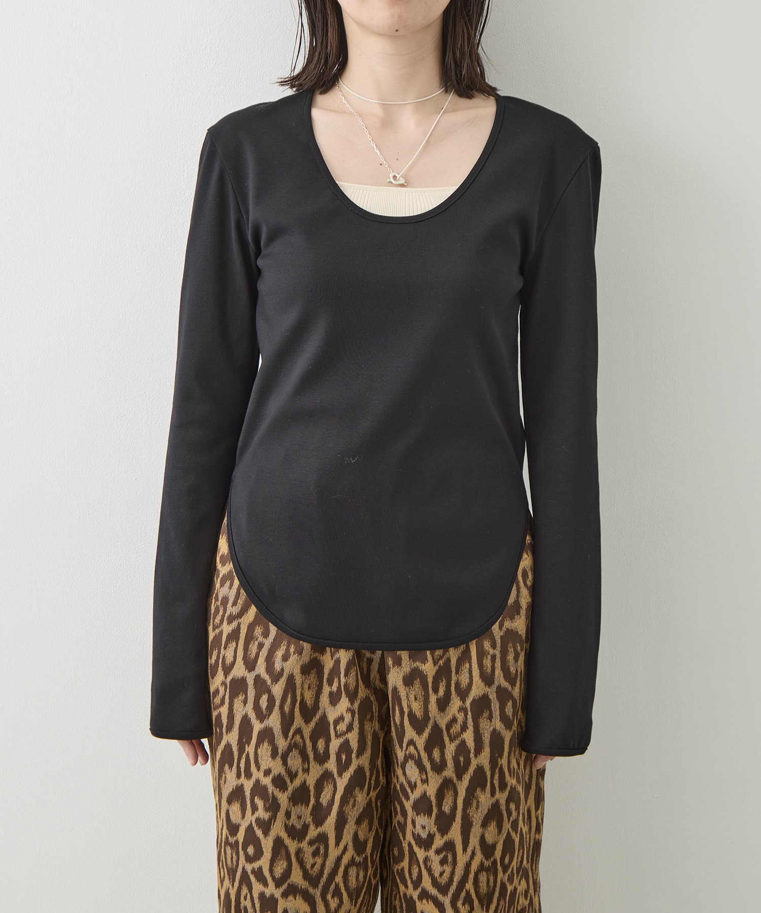 Sanfokin Cotton 2way L/S T-shirt WRAPINKNOT