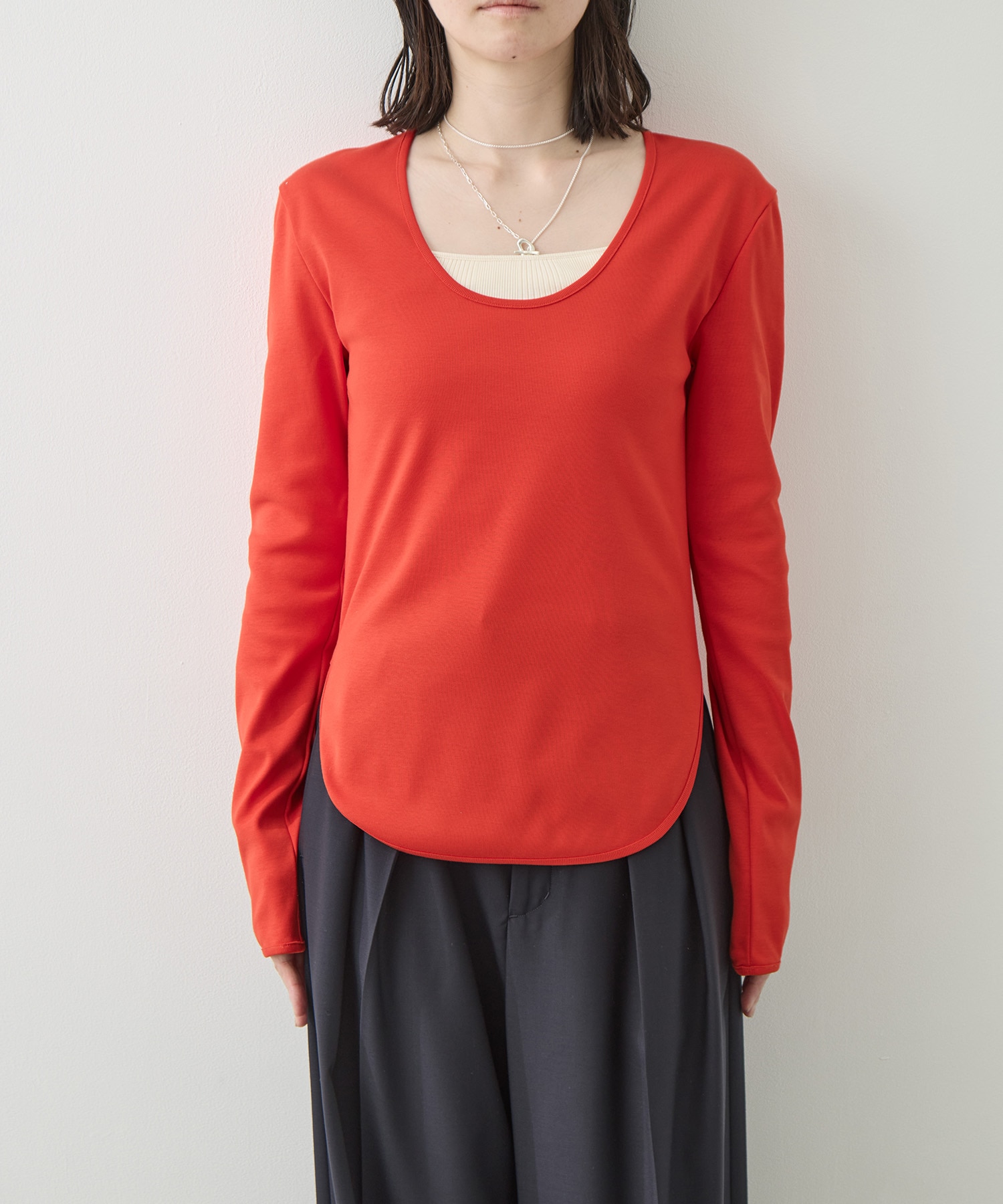 Sanfokin Cotton 2way L/S T-shirt WRAPINKNOT