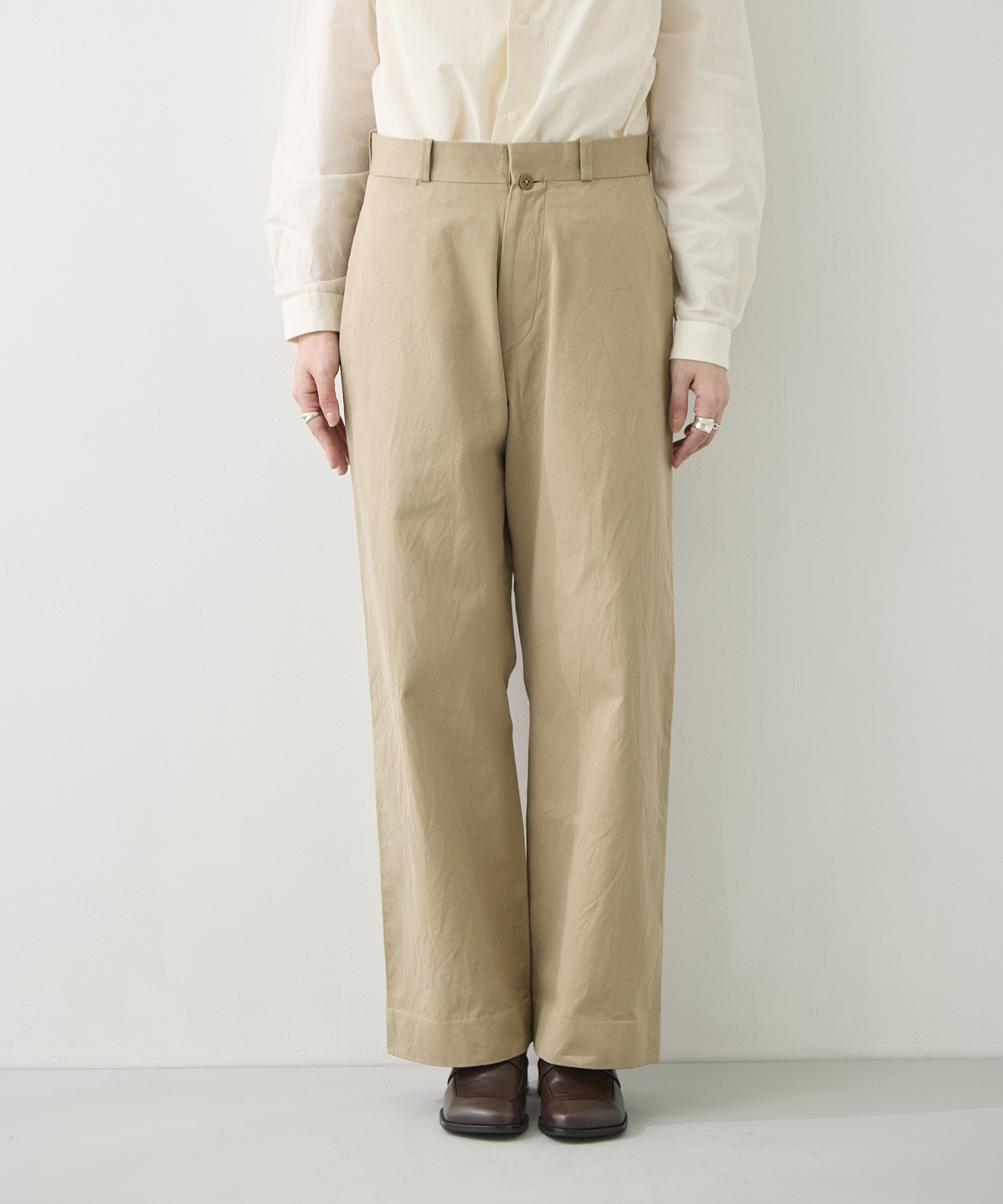 Chino Trousers Straight YAECA