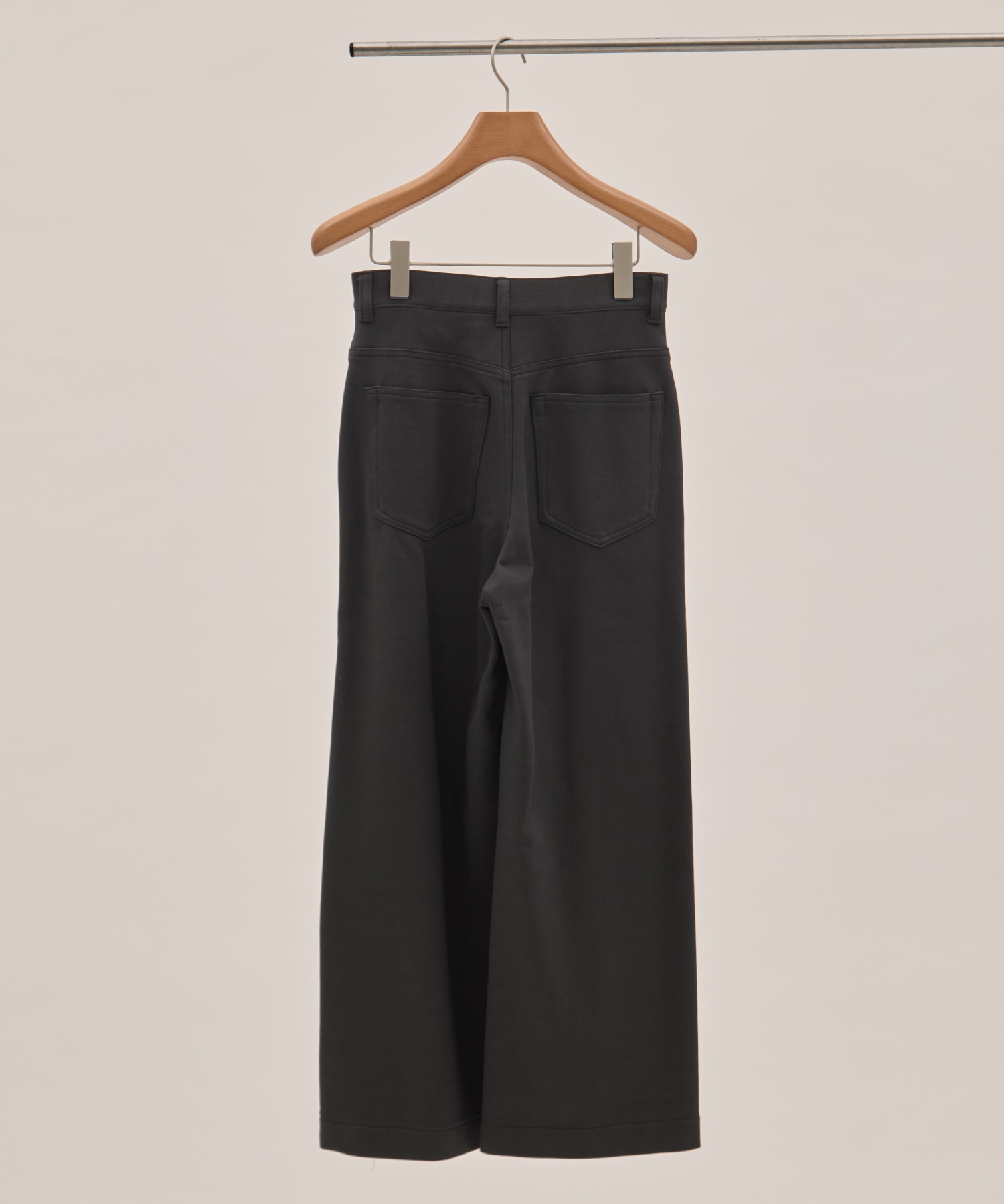 Hard Compact French Terry Wide Pants PHEENY