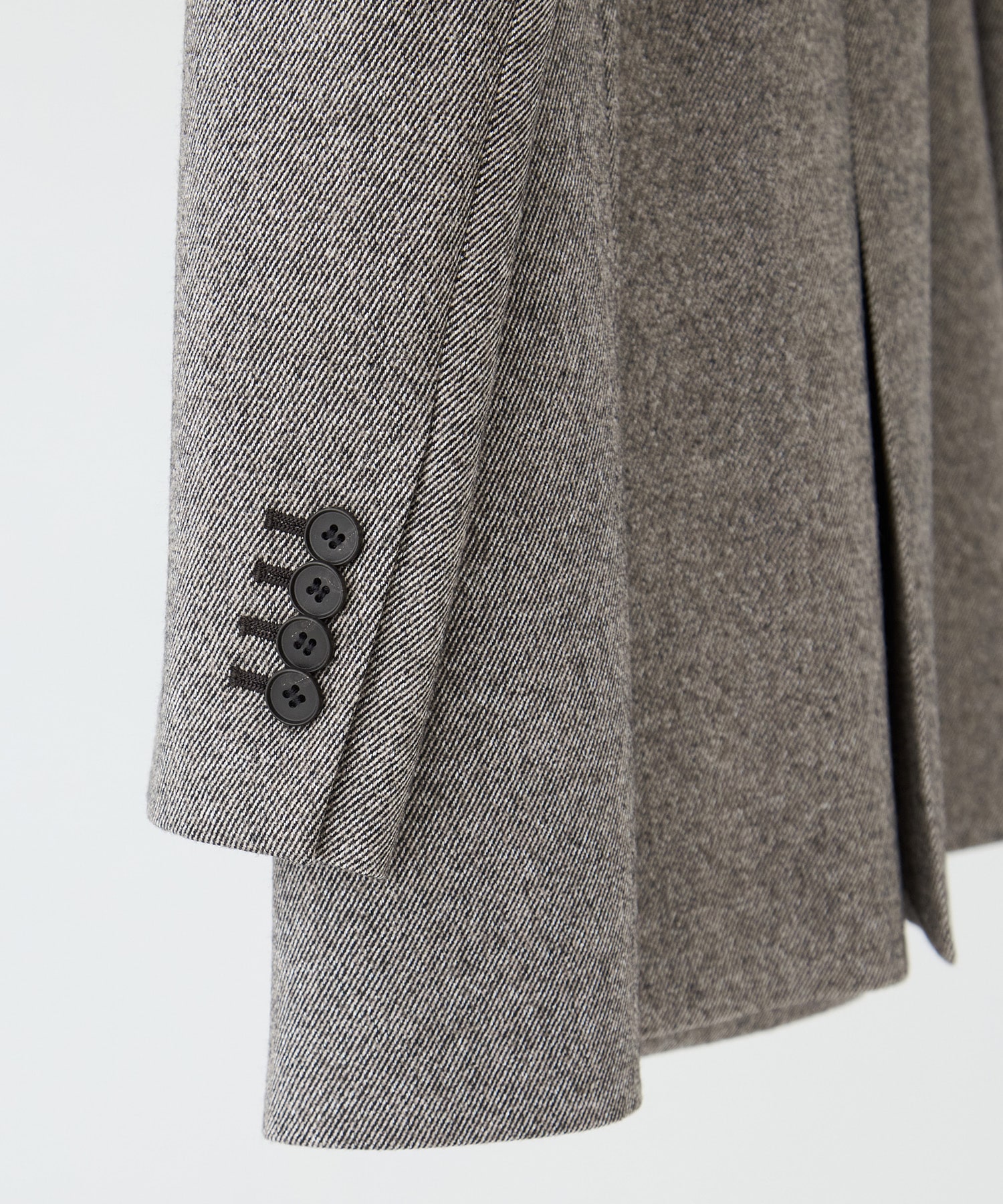 ミックスウールツイードダブルジャケット KEY TIMEZ