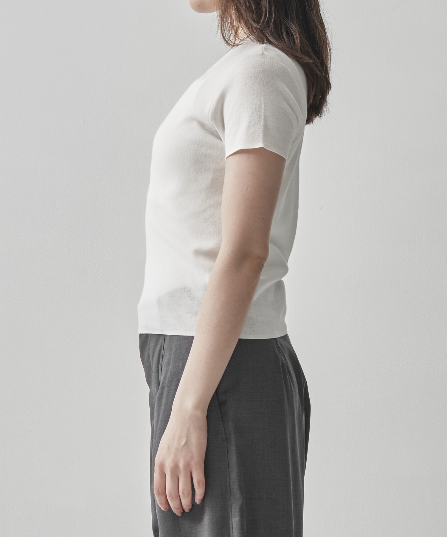 FRESCA CIRCULAR RIB PERFECT FIT PULLOVER ATON