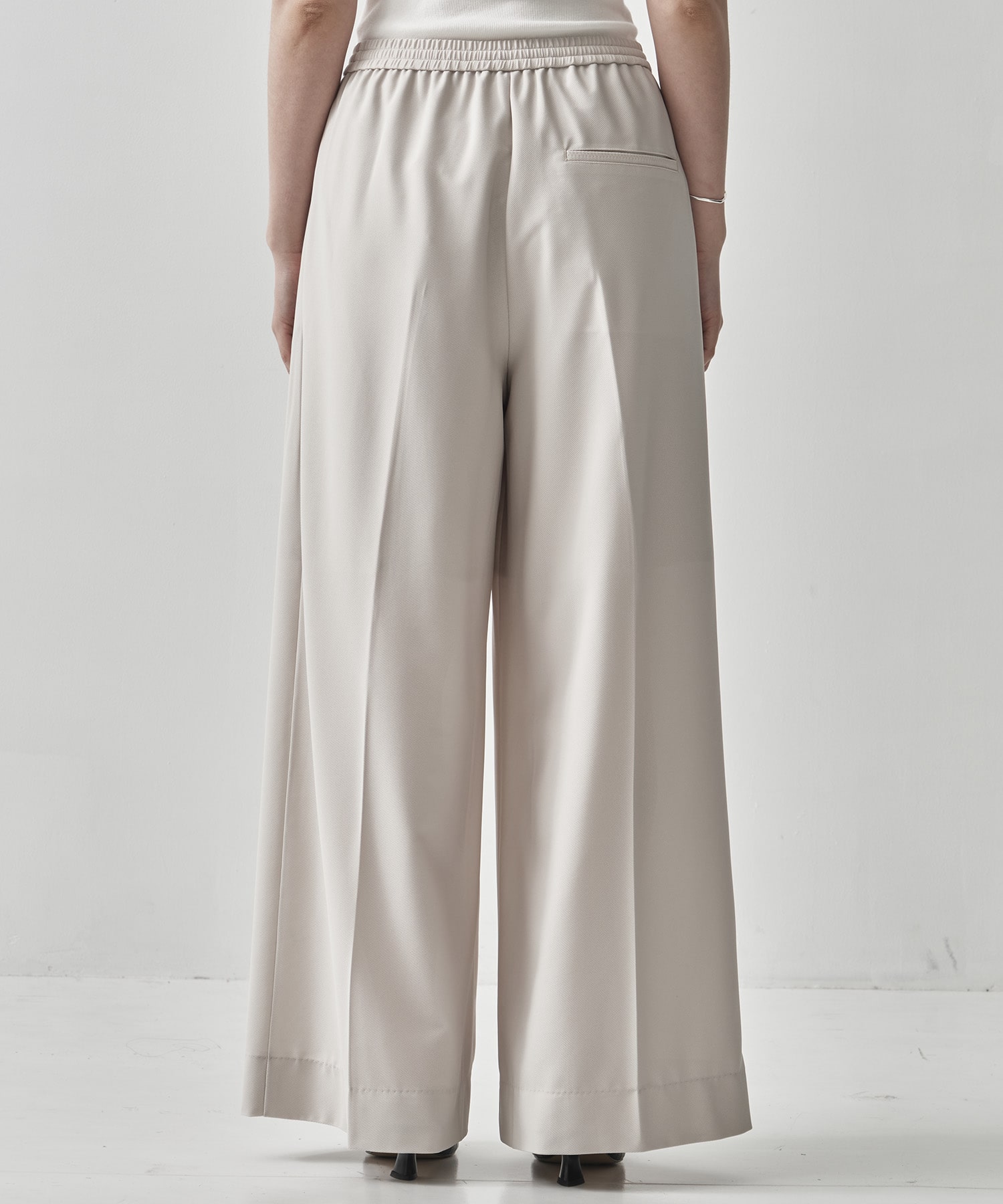 EX. Drawstring Easy Wide Pants GOOD PEOPLE GOOD STITCHING GOOD PRODUCT