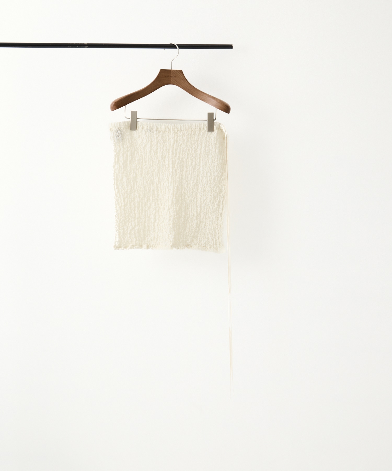 Shrink Lace Apron-Layered Flare Pants PHEENY