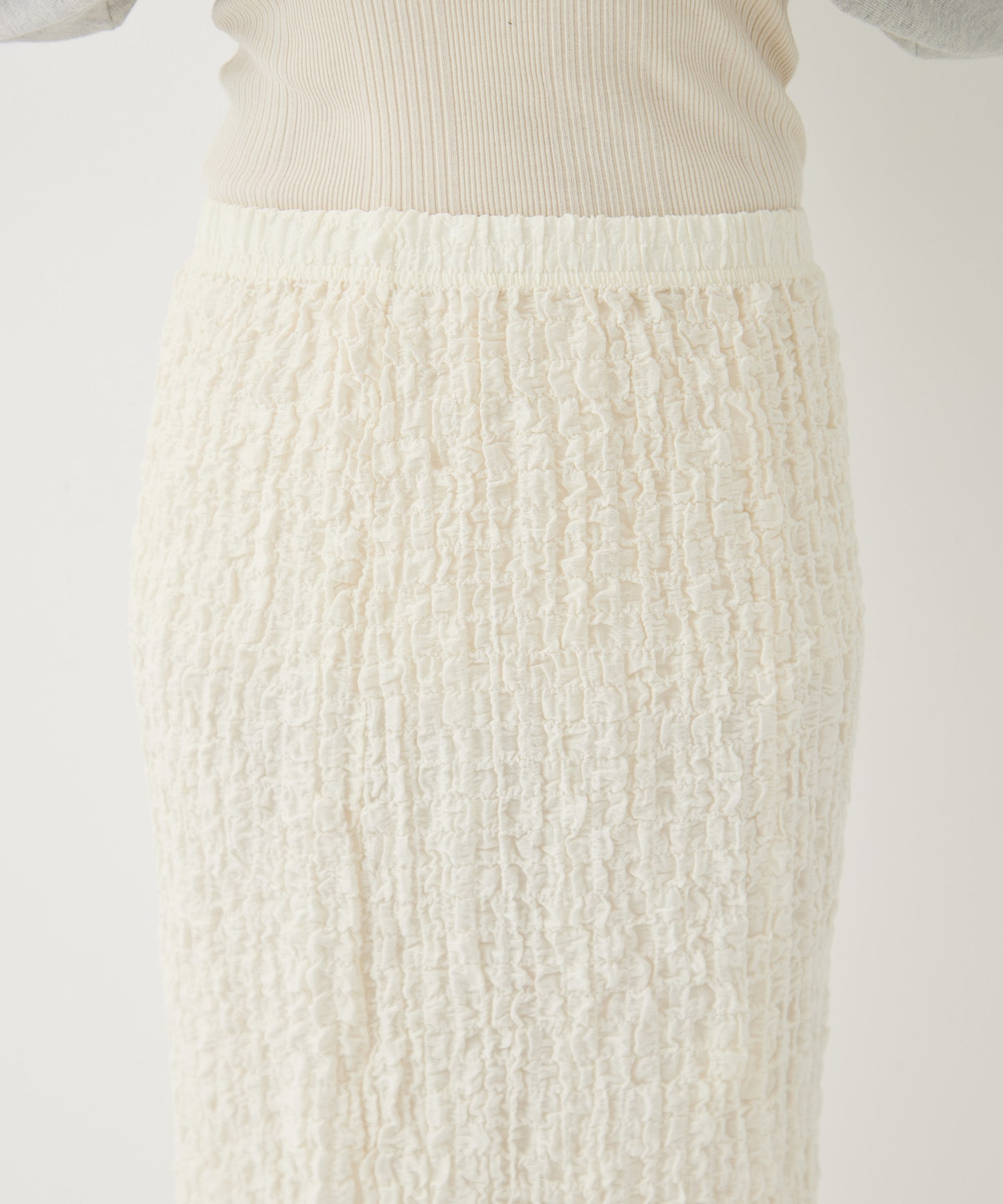 Shrink Lace Frill Skirt PHEENY