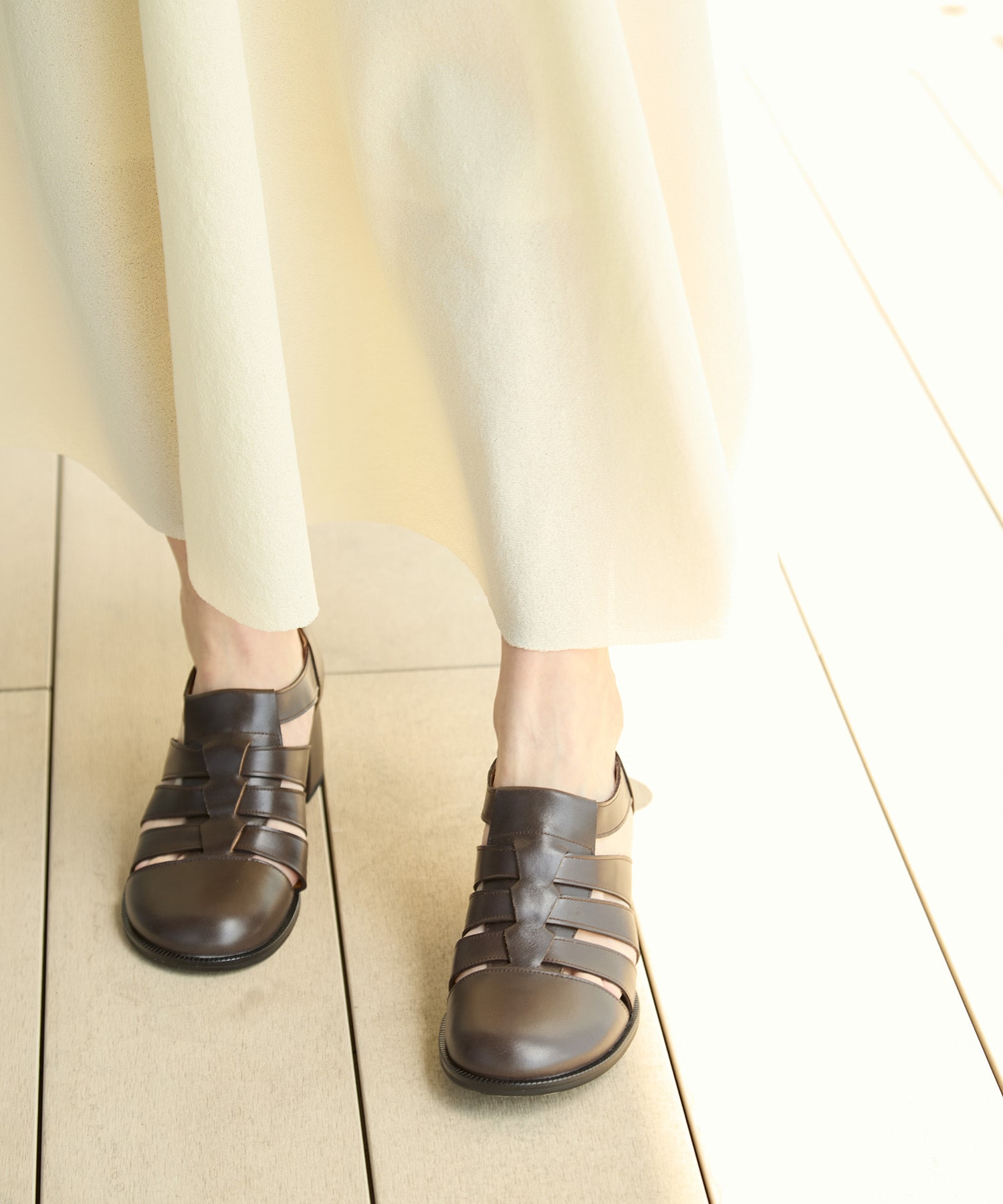 Dry Knit Flare Skirt WRAPINKNOT