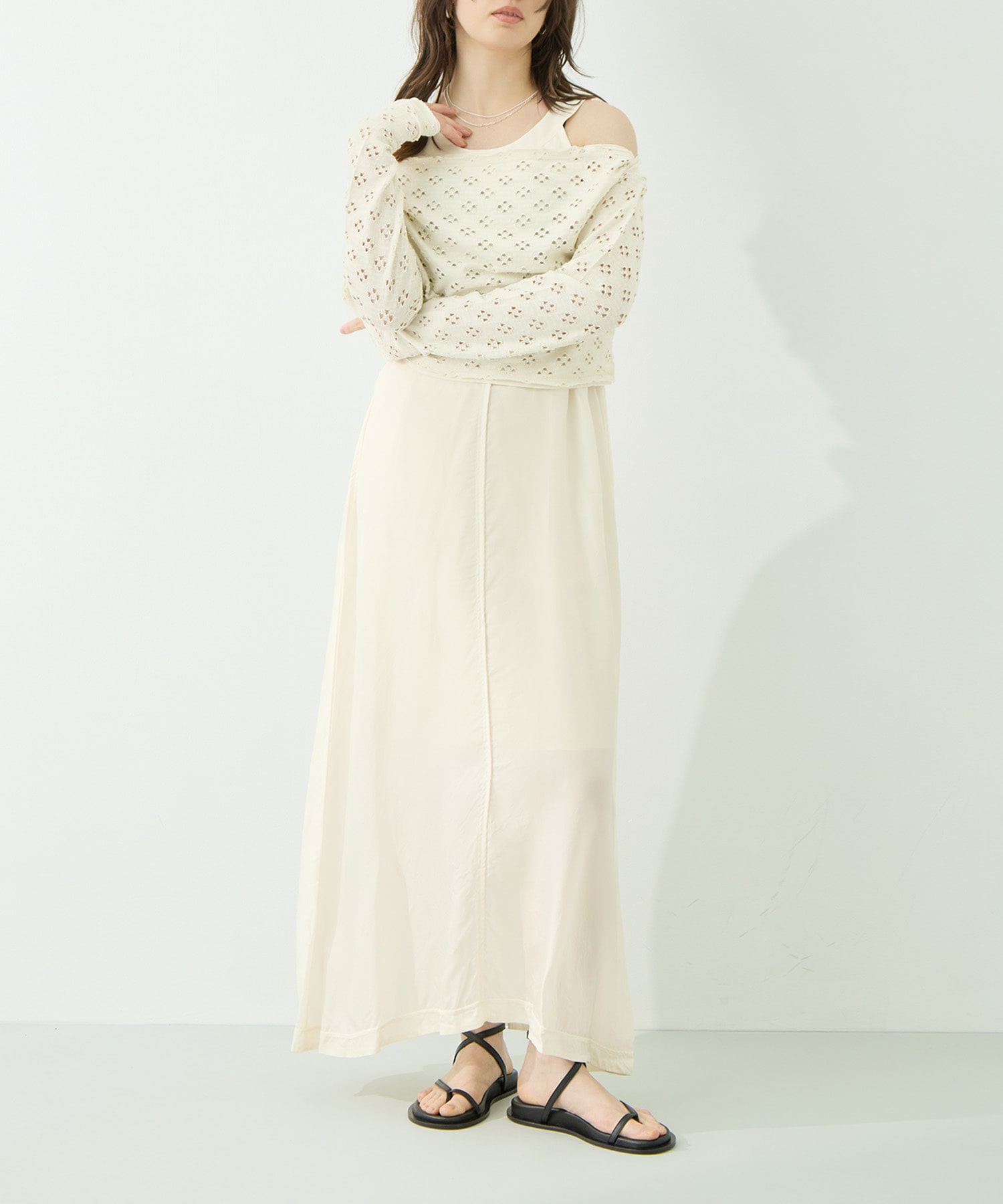 Cupro Sleeveless Dress INSCRIRE