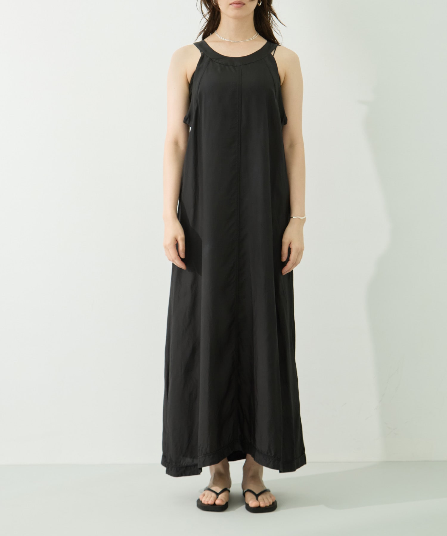 Cupro Sleeveless Dress INSCRIRE