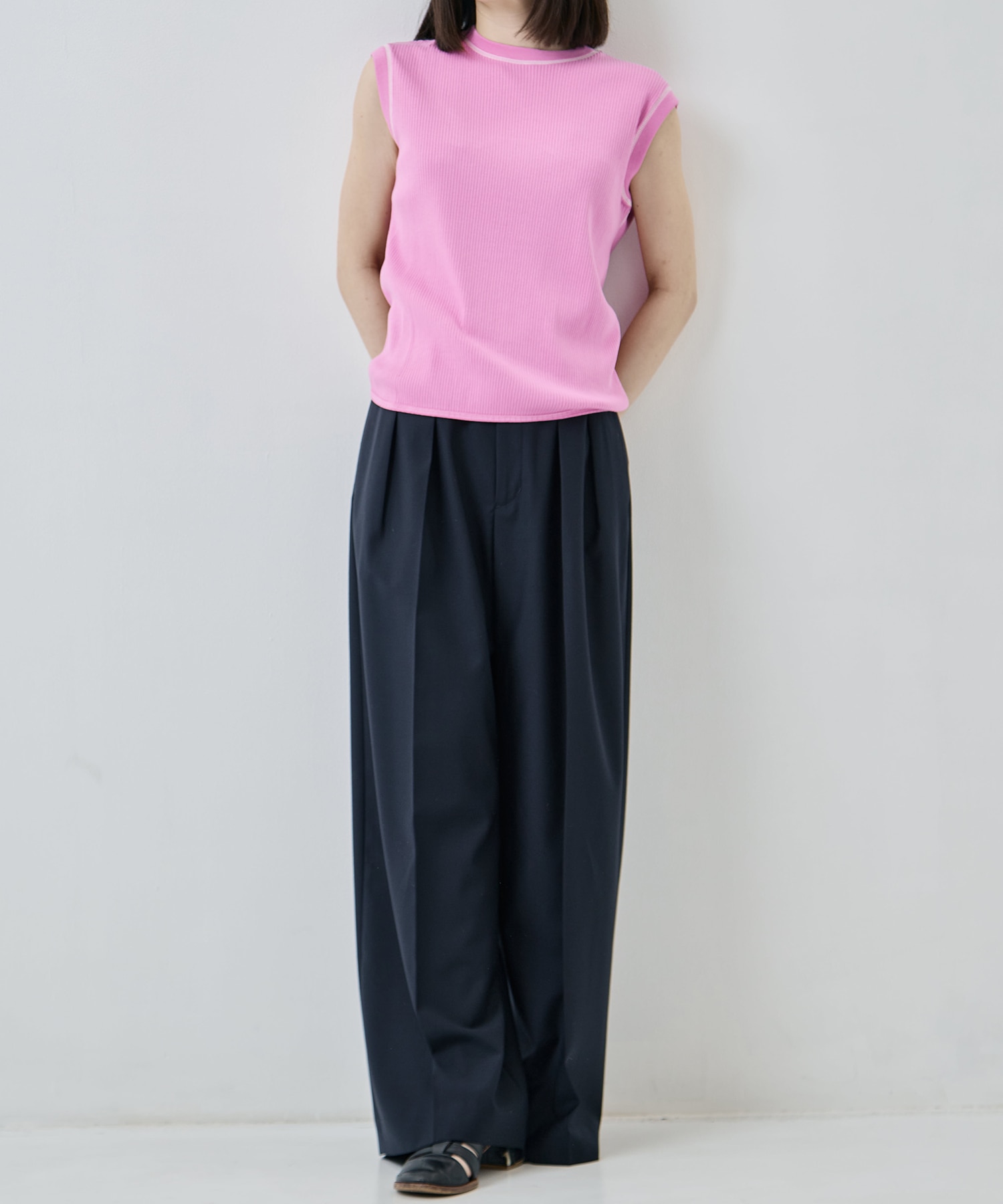 Organic cotton open back NS T HAKUJI