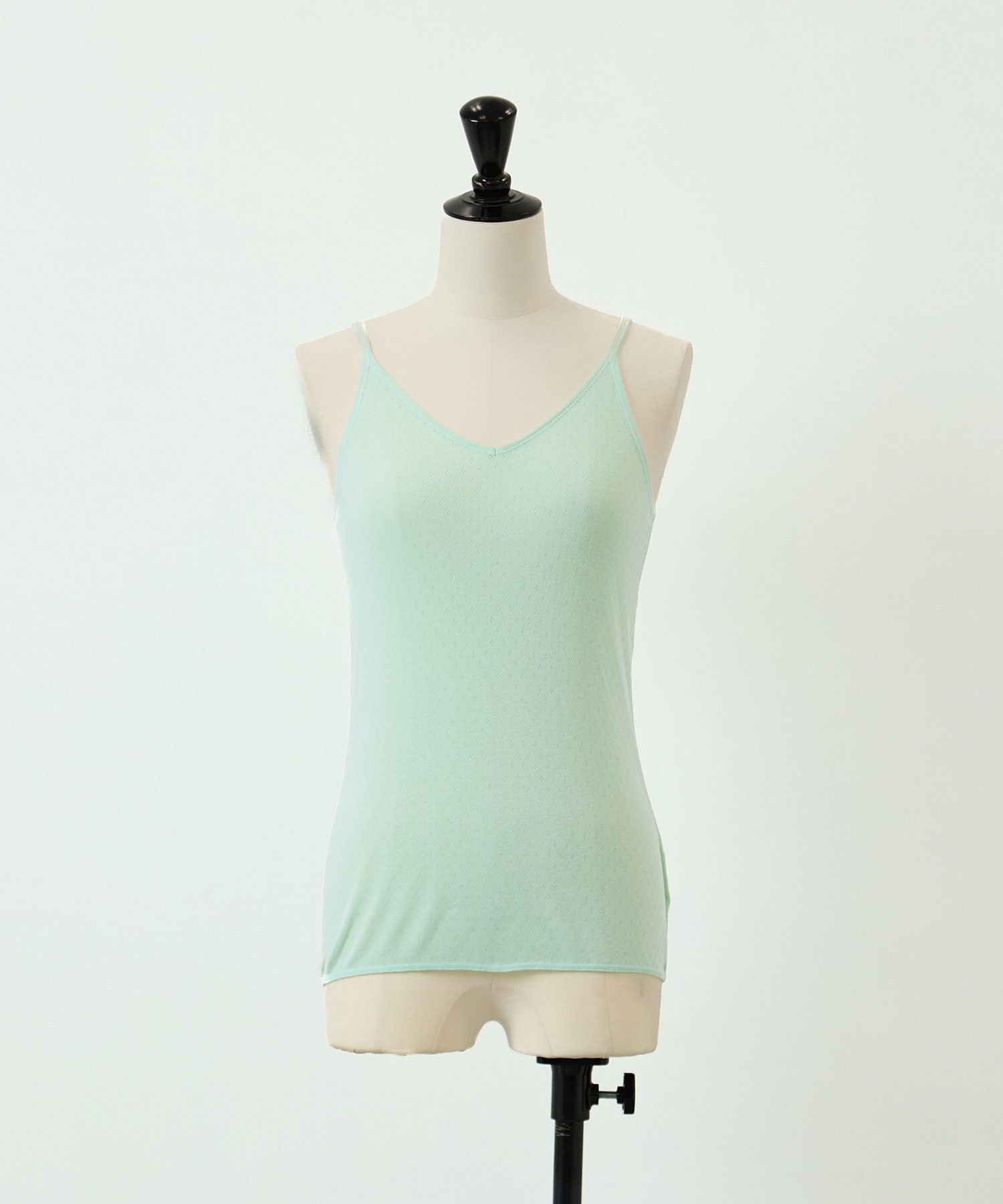 Cotton Silk Double V Neck Camisole GOOD PEOPLE GOOD STITCHING GOOD PRODUCT