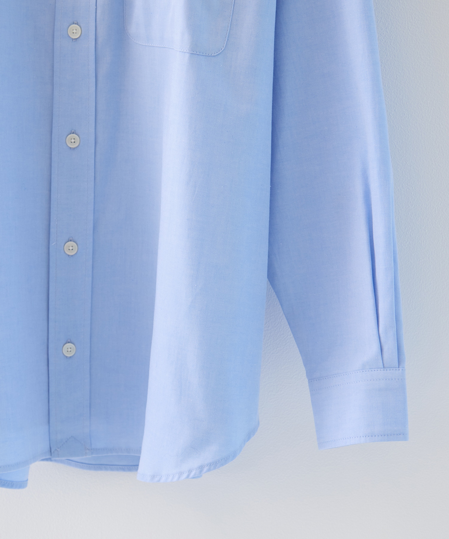 Double Layer Button-down Shirt - Oxford RhodolirioN