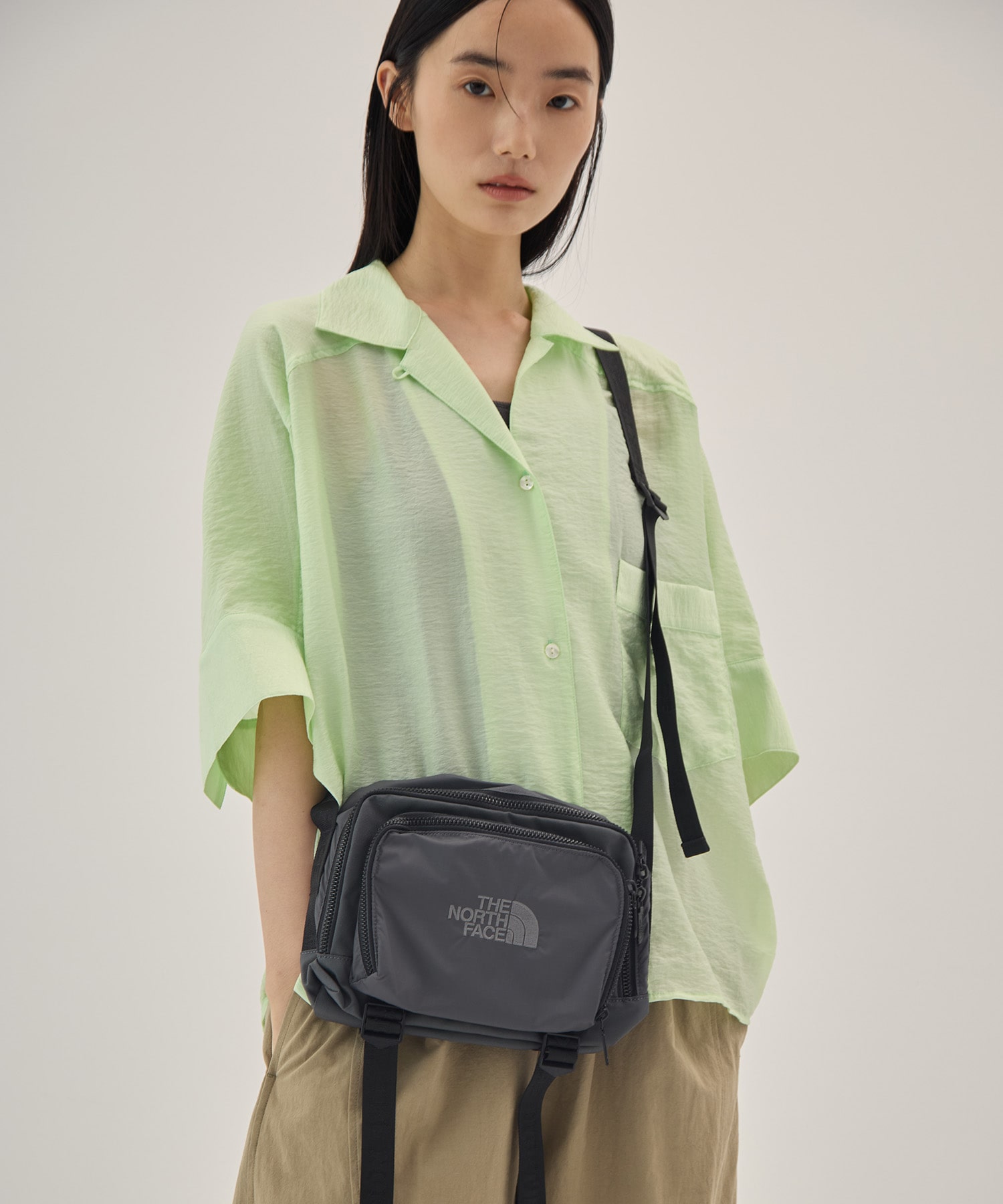 CORDURA Nylon Shoulder Bag THE NORTH FACE PURPLE LABEL