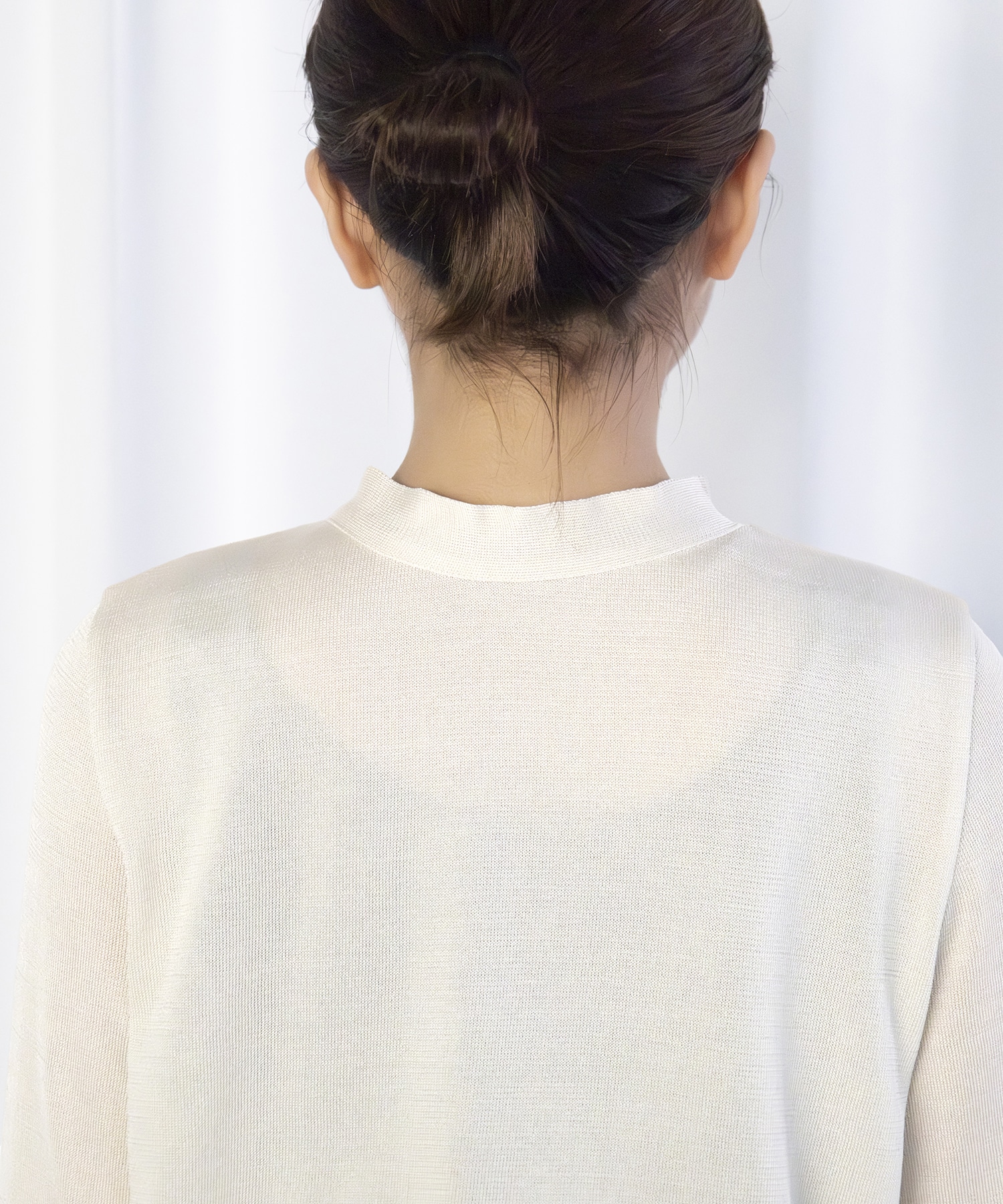 別注MULTI BUTTON KINT BLOUSE TAN