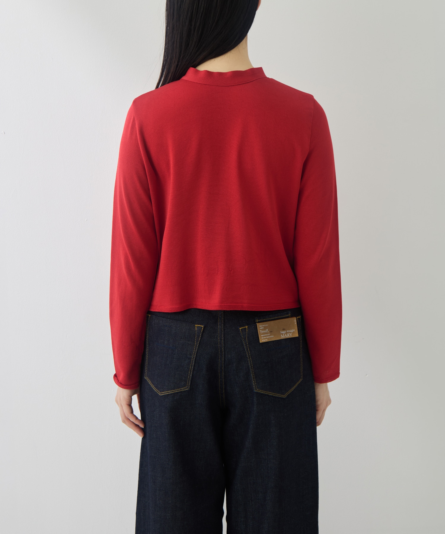 別注MULTI BUTTON KINT BLOUSE TAN