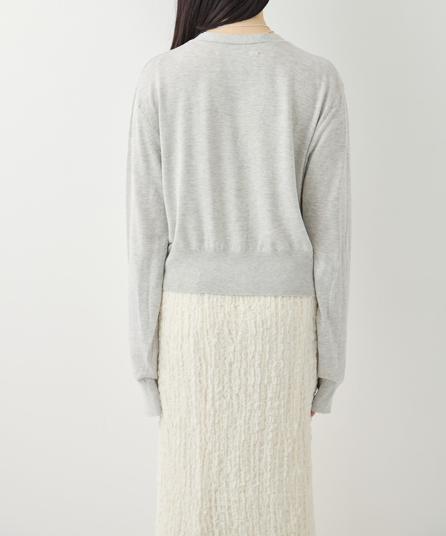 Silk Cotton Cardigan 