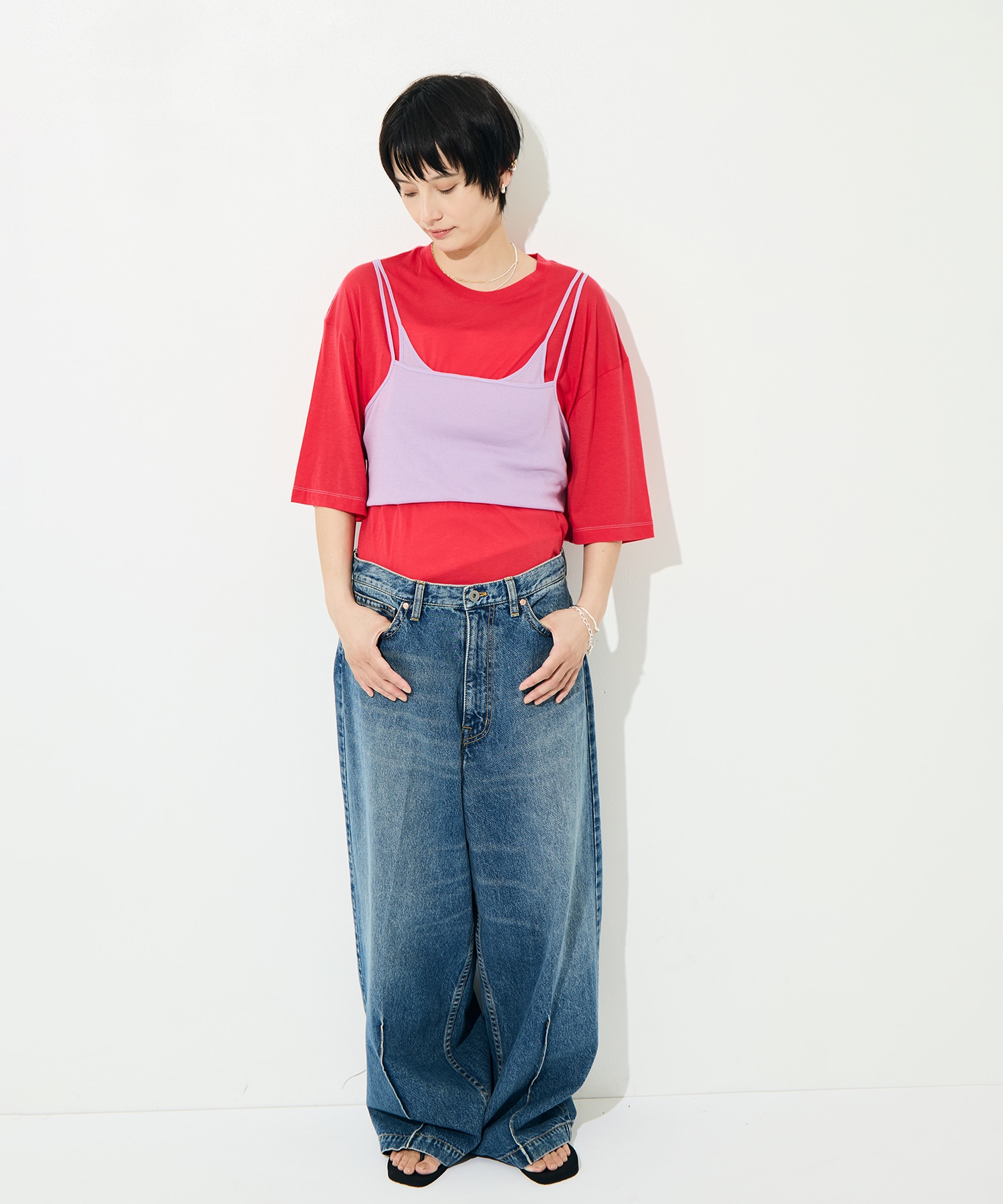 90s Loose Straight Pant - Denim RhodolirioN