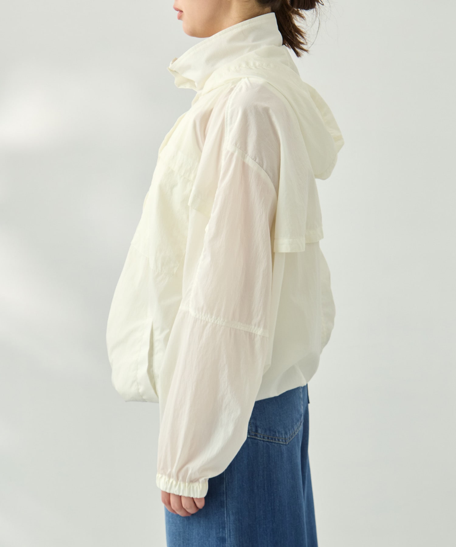 撥水ライトブルゾン KEY TIMEZ