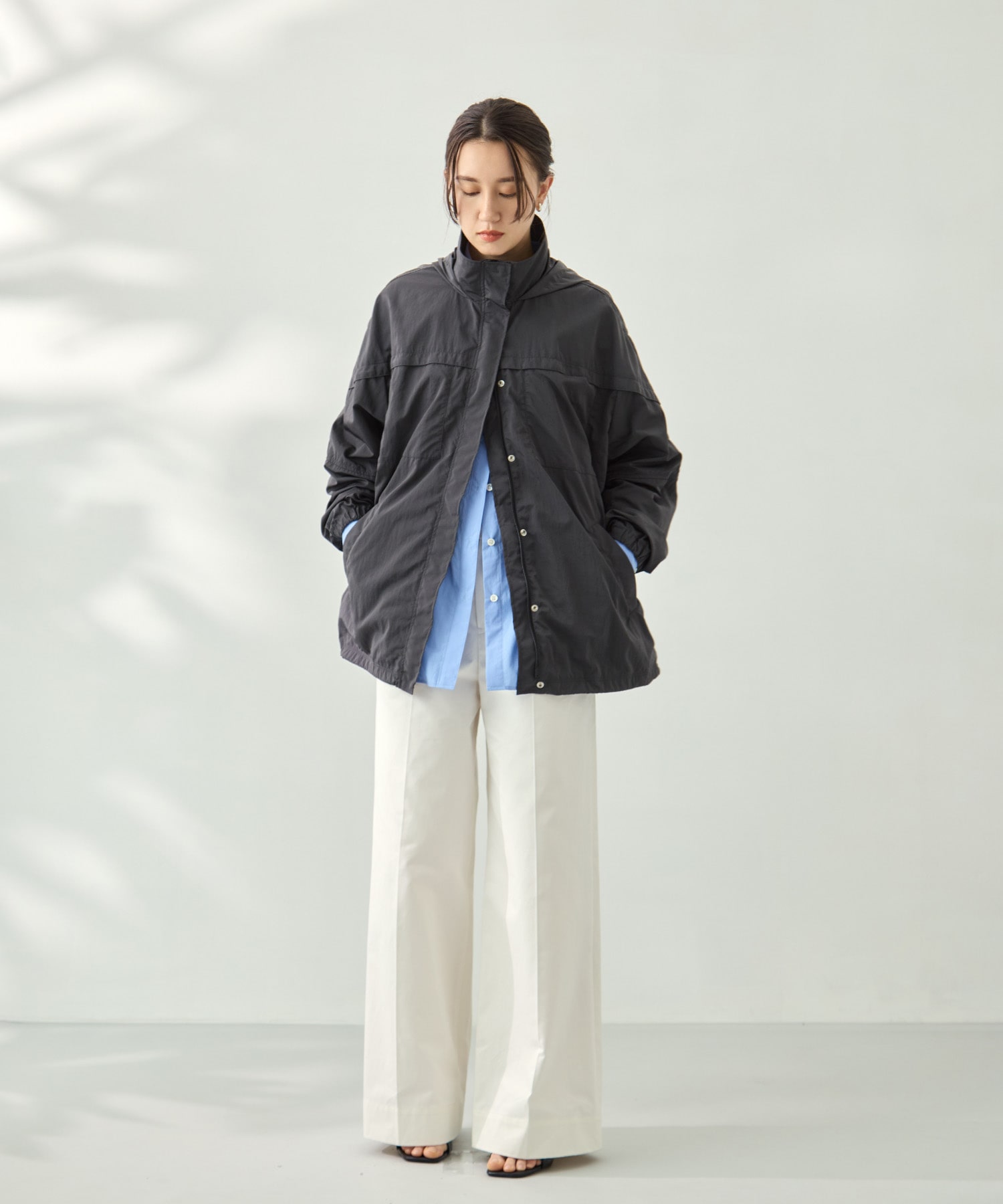 撥水ライトブルゾン KEY TIMEZ