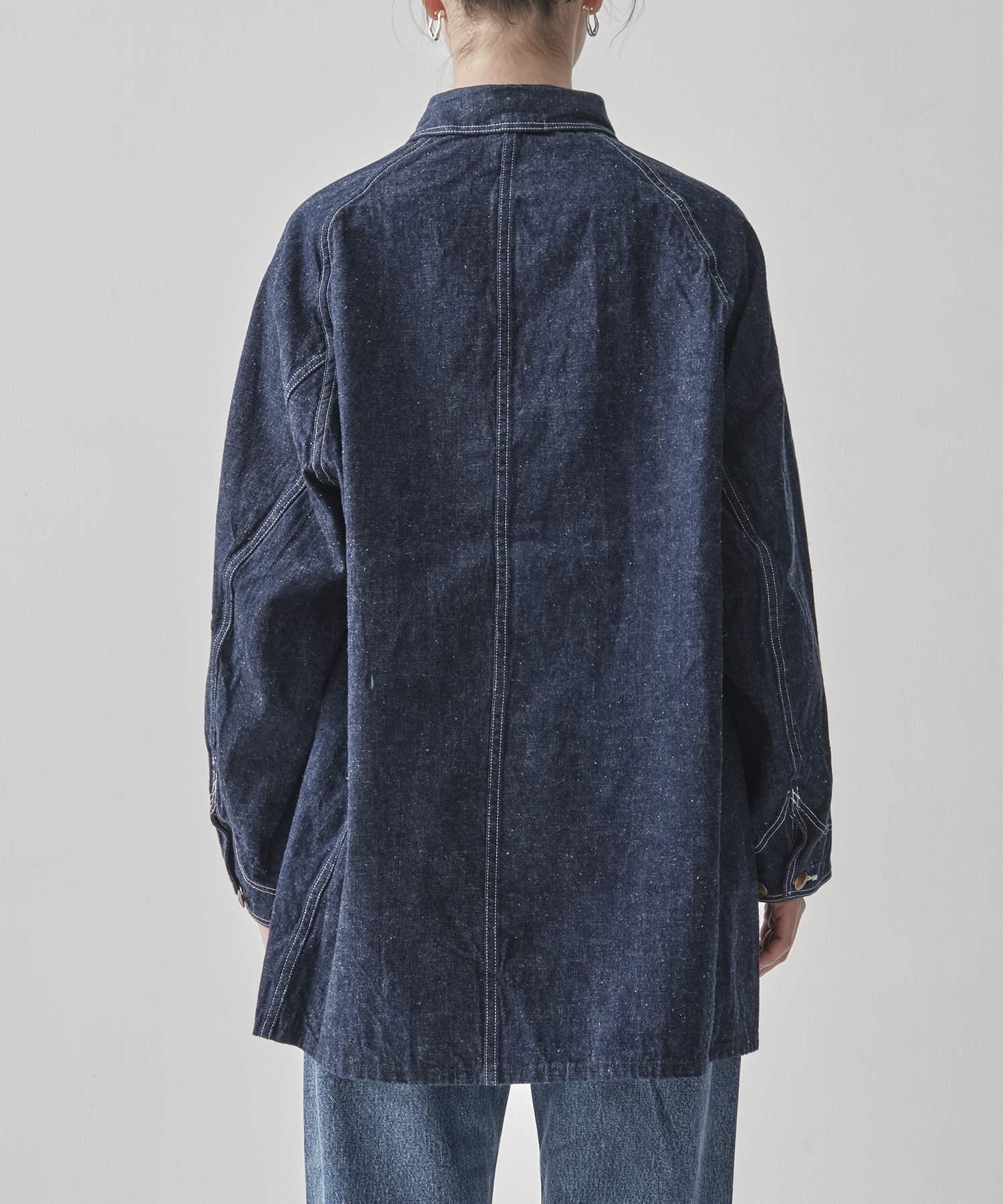 LOOSE FIT DENIM COVERALL orSlow