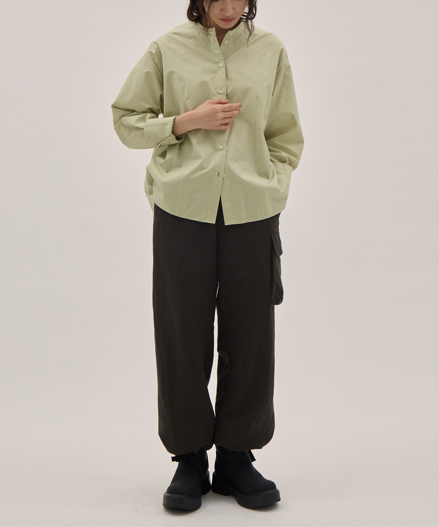 別注2way Blouse muller of yoshiokubo