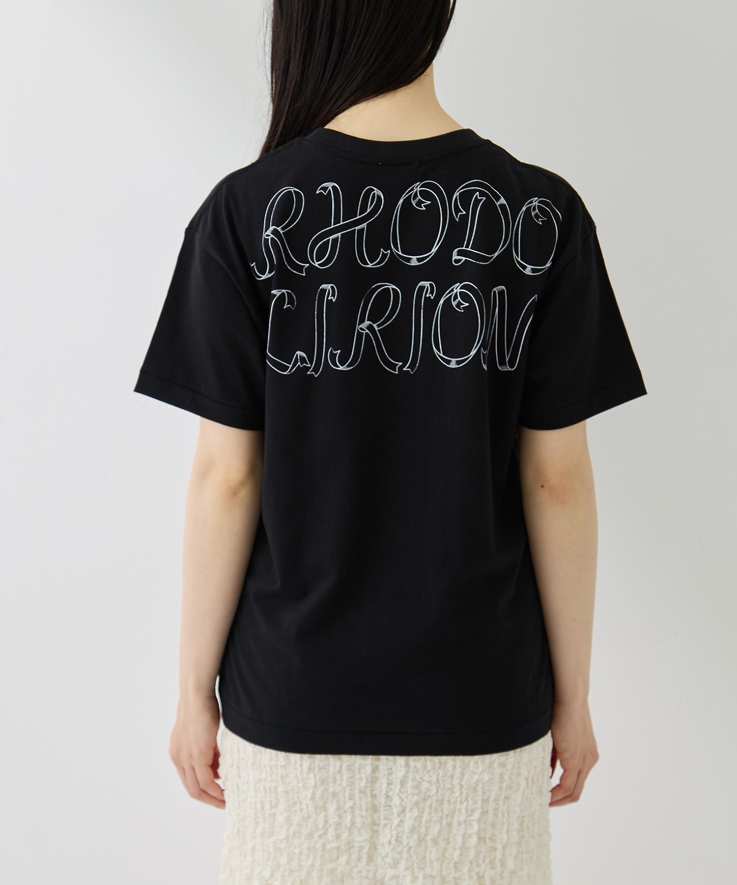 Printed Making a bow with Ribbon Tee RhodolirioN