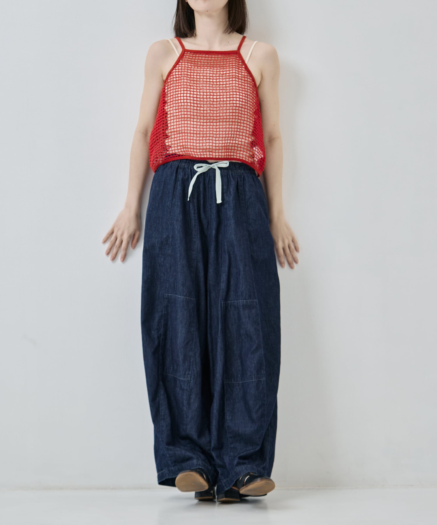 SQUARE MESH CAMISOLE JANE SMITH