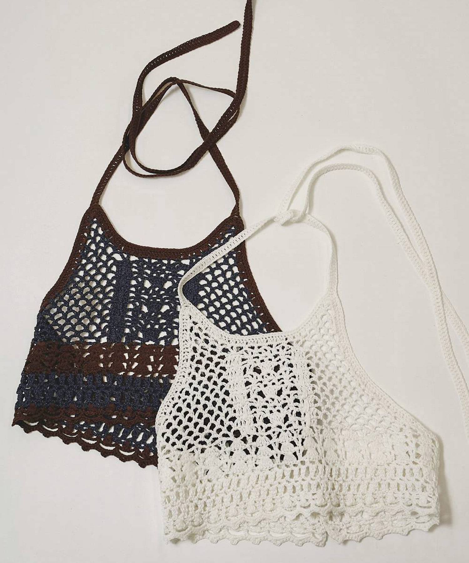 Crochet Knit Bustier TODAYFUL