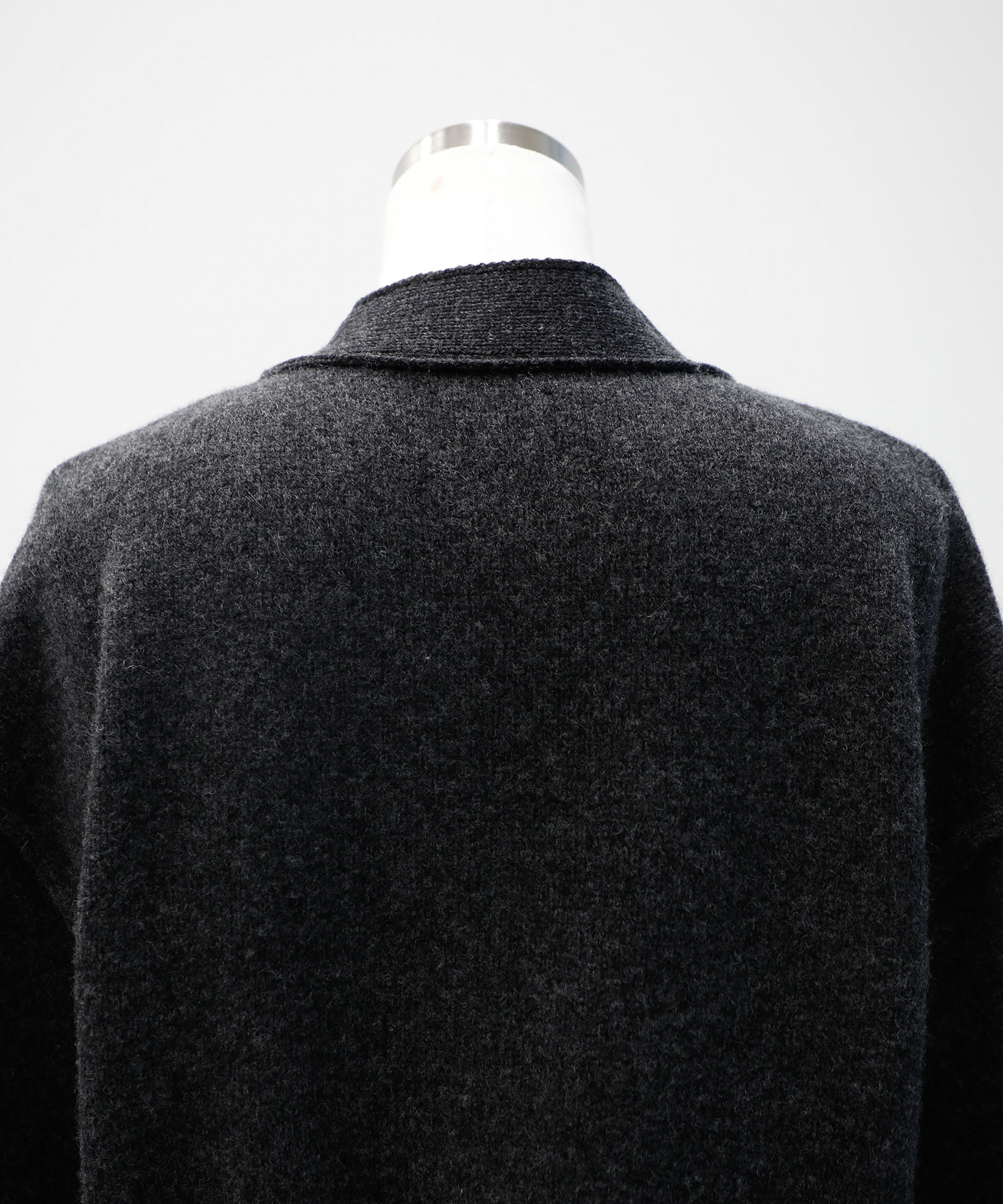 Wool Nylon Knit Short Cardigan WRAPINKNOT