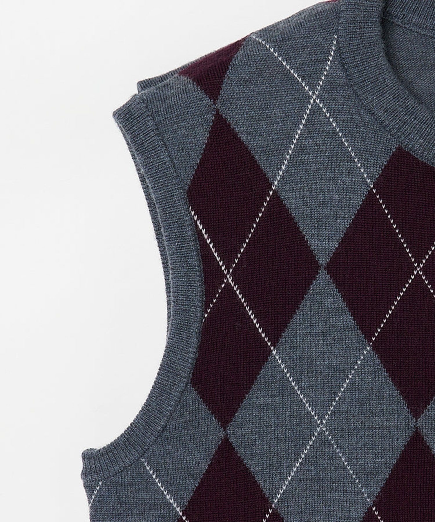 Argyle Vest INSCRIRE