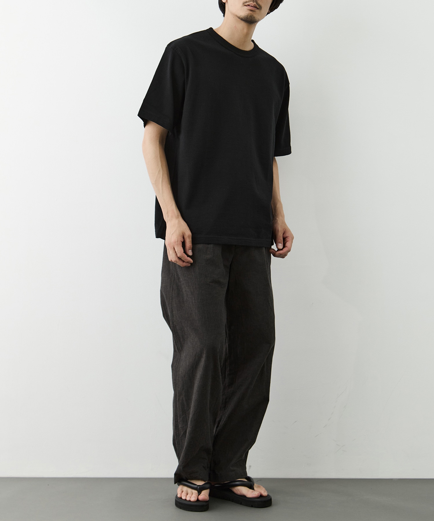 Co/Silk Nep Plain Tee blurhms
