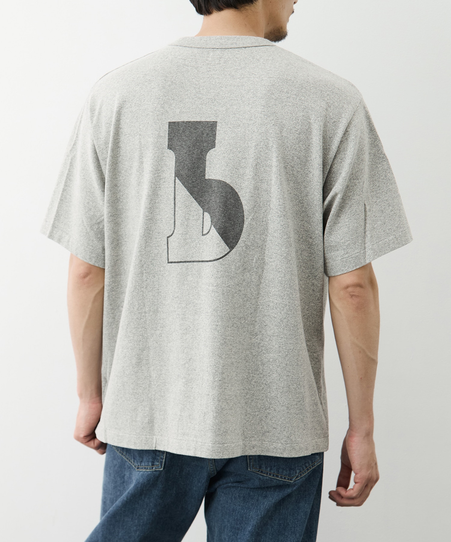 b-ROOTSTOCK 88/12 Print Tee WIDE blurhmsROOTSTOCK