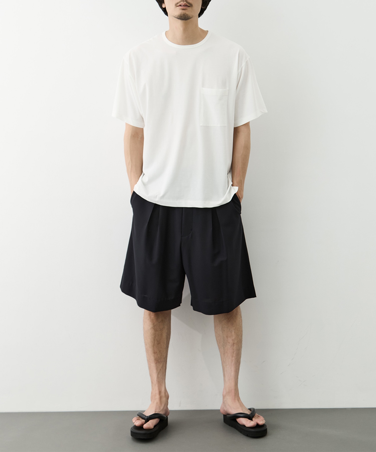BROAD AIR JERSEY POCKET T-SHIRT BATONER