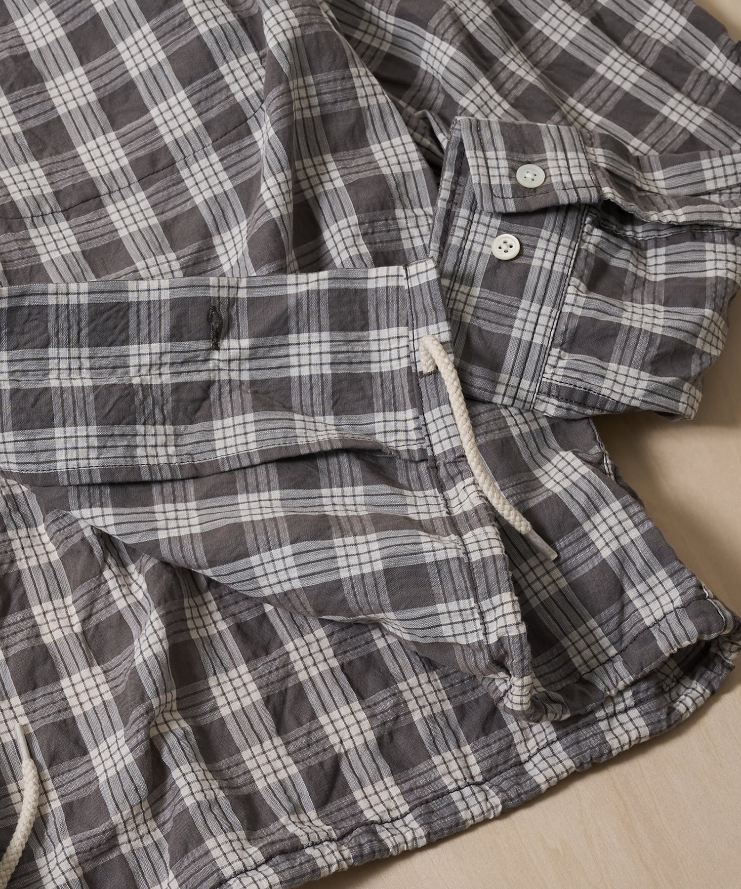 Palaka Check Shirt nanamica