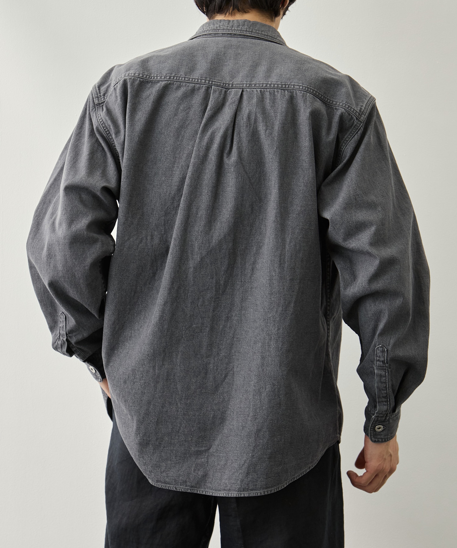 Vintage Washed Denim Shirt YOKE