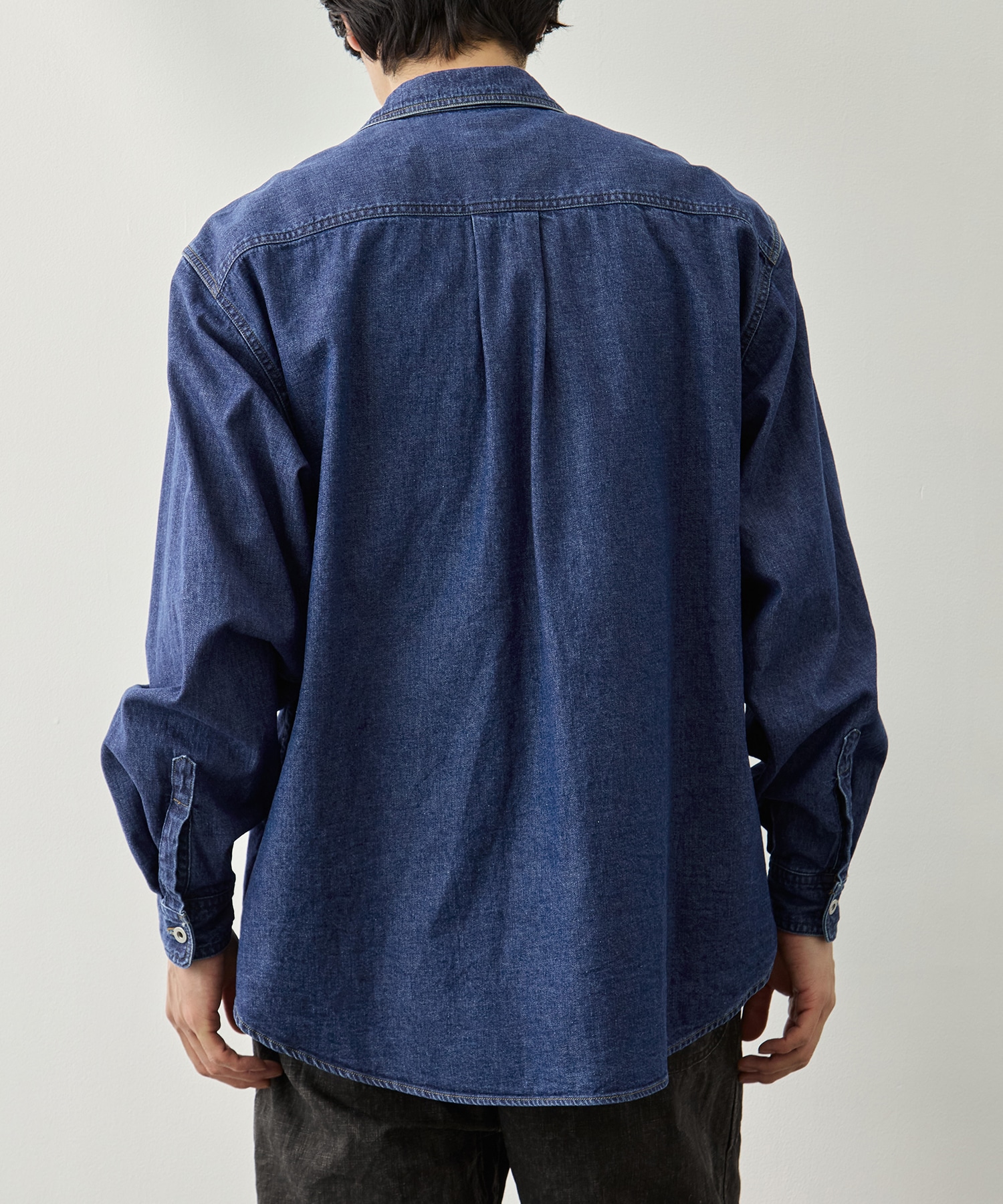 Vintage Washed Denim Shirt YOKE