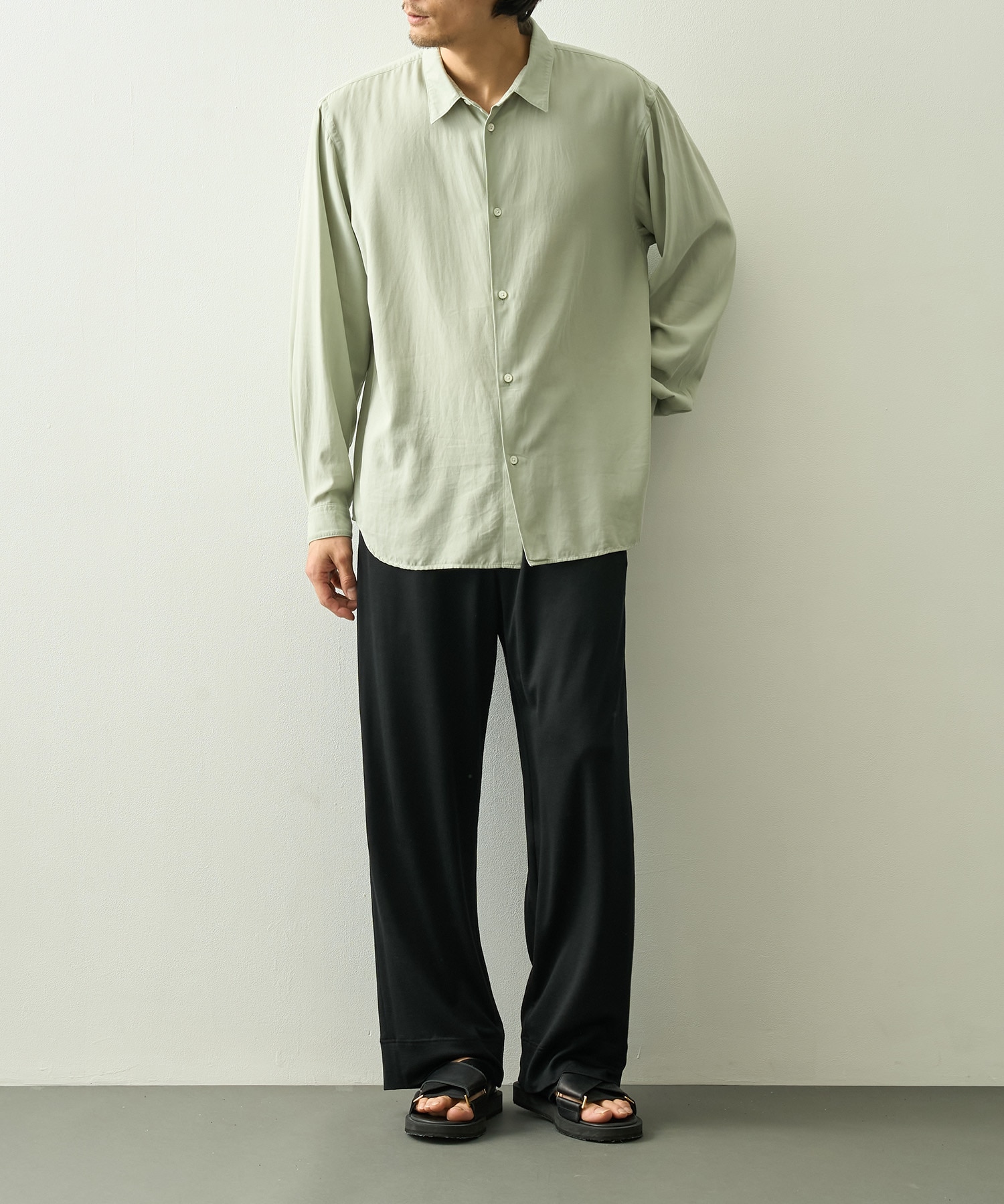 COTTON SILK VIERA LOOSE FIT SHIRT ATON