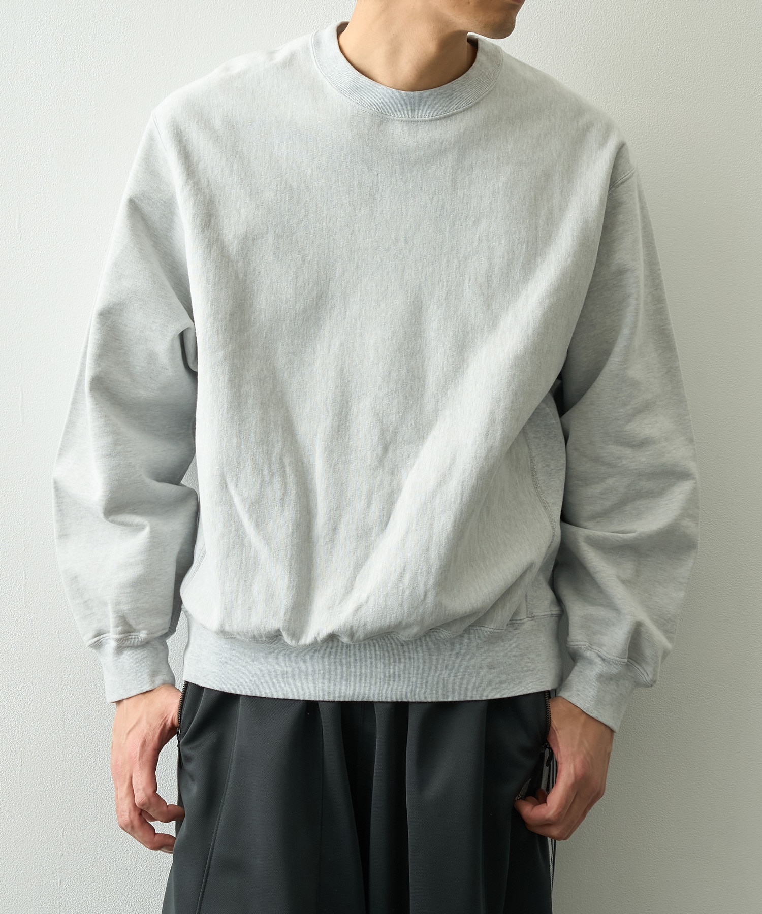 Thin-Sweat Crew-Neck P/O blurhmsROOTSTOCK