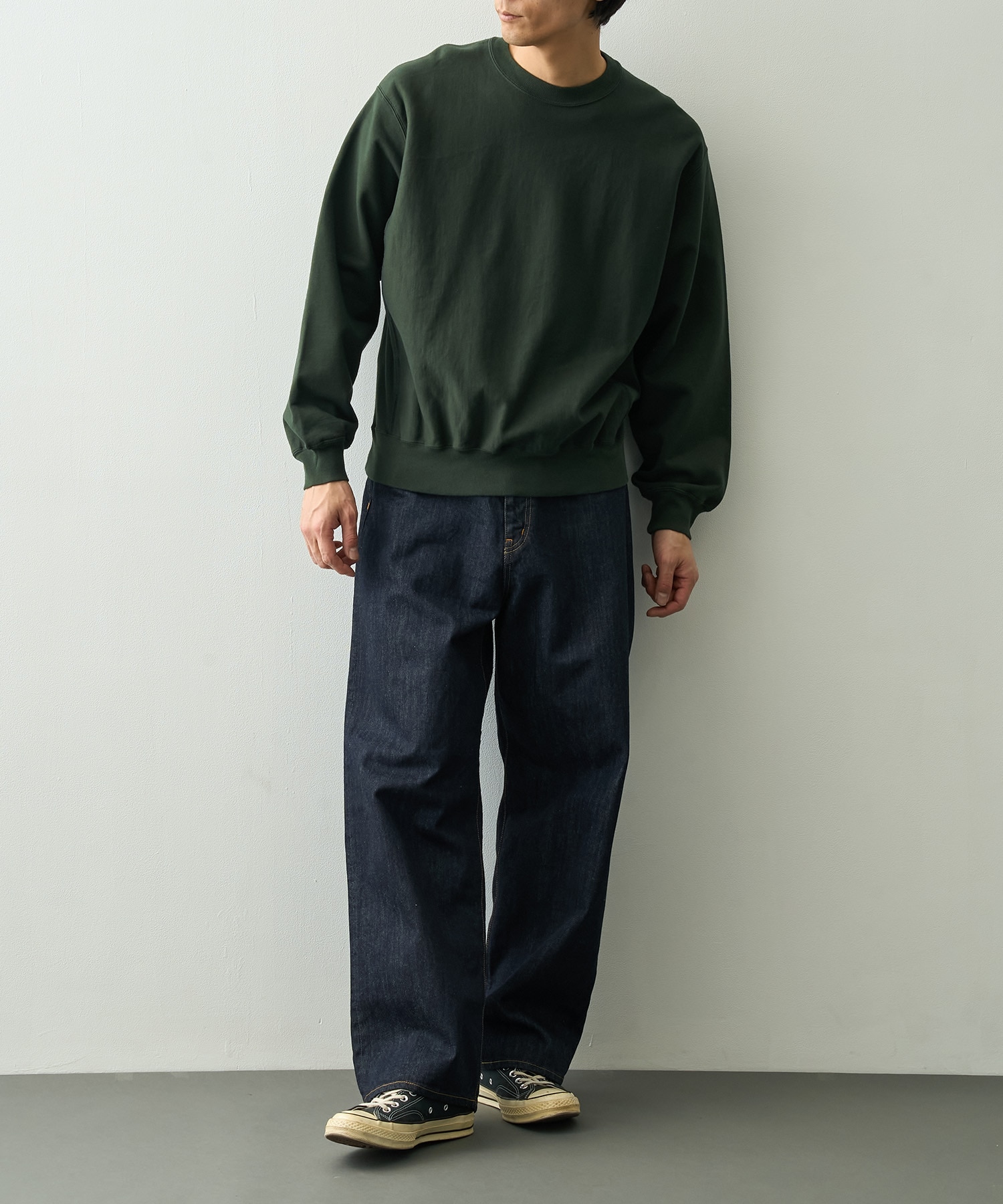 Thin-Sweat Crew-Neck P/O blurhmsROOTSTOCK