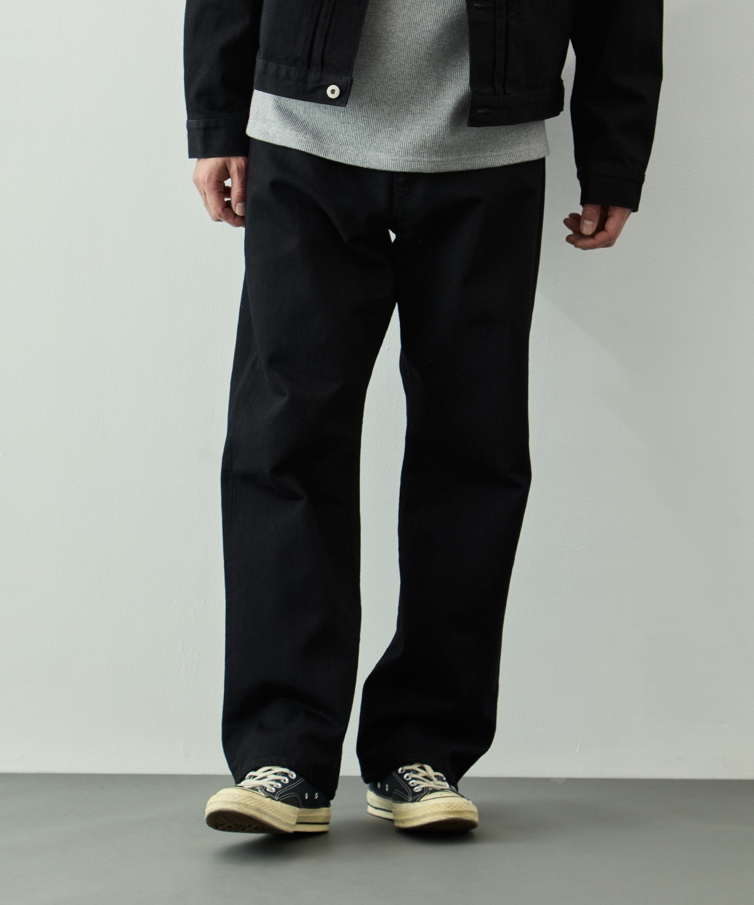 ヴィンテージスラブストレートデニム KEY TIMEZ